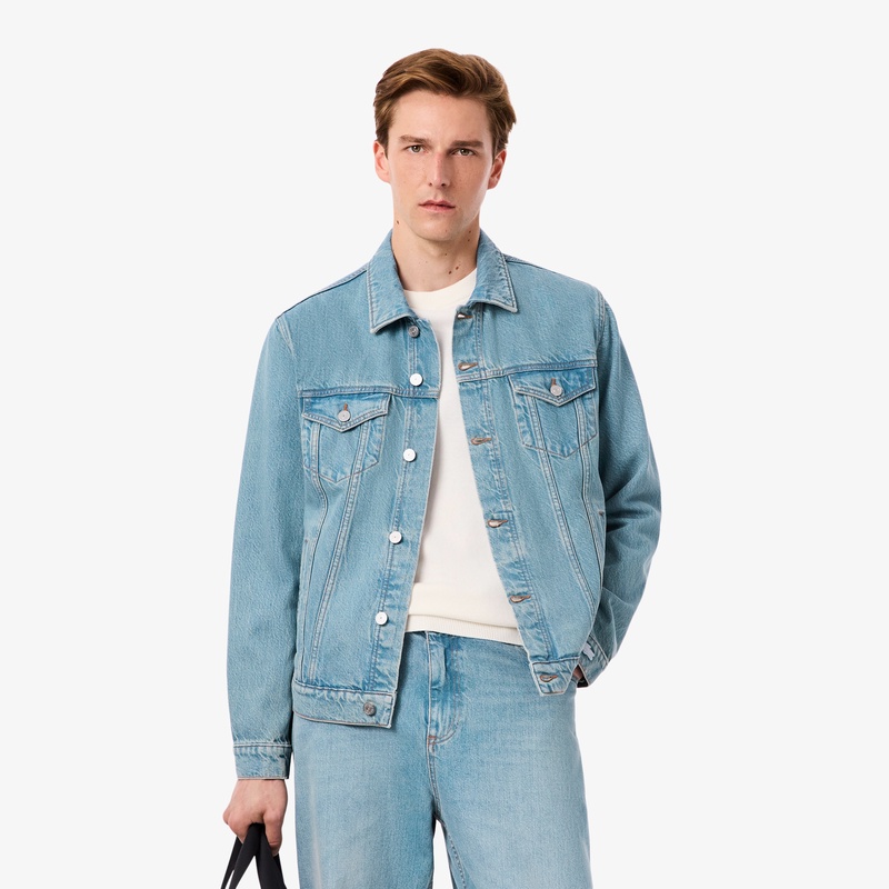 ラコステ トラックジャケット バックワニロゴデニムジャケット BH8982 - ラコステ（LACOSTE）公式