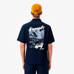 定価19800円LACOSTE ラガーシャツ M ネイビー/ホワイト　新品未使用 定価19800円LACOSTE ラガーシャツ M ネイビー/ホワイト 新品未
