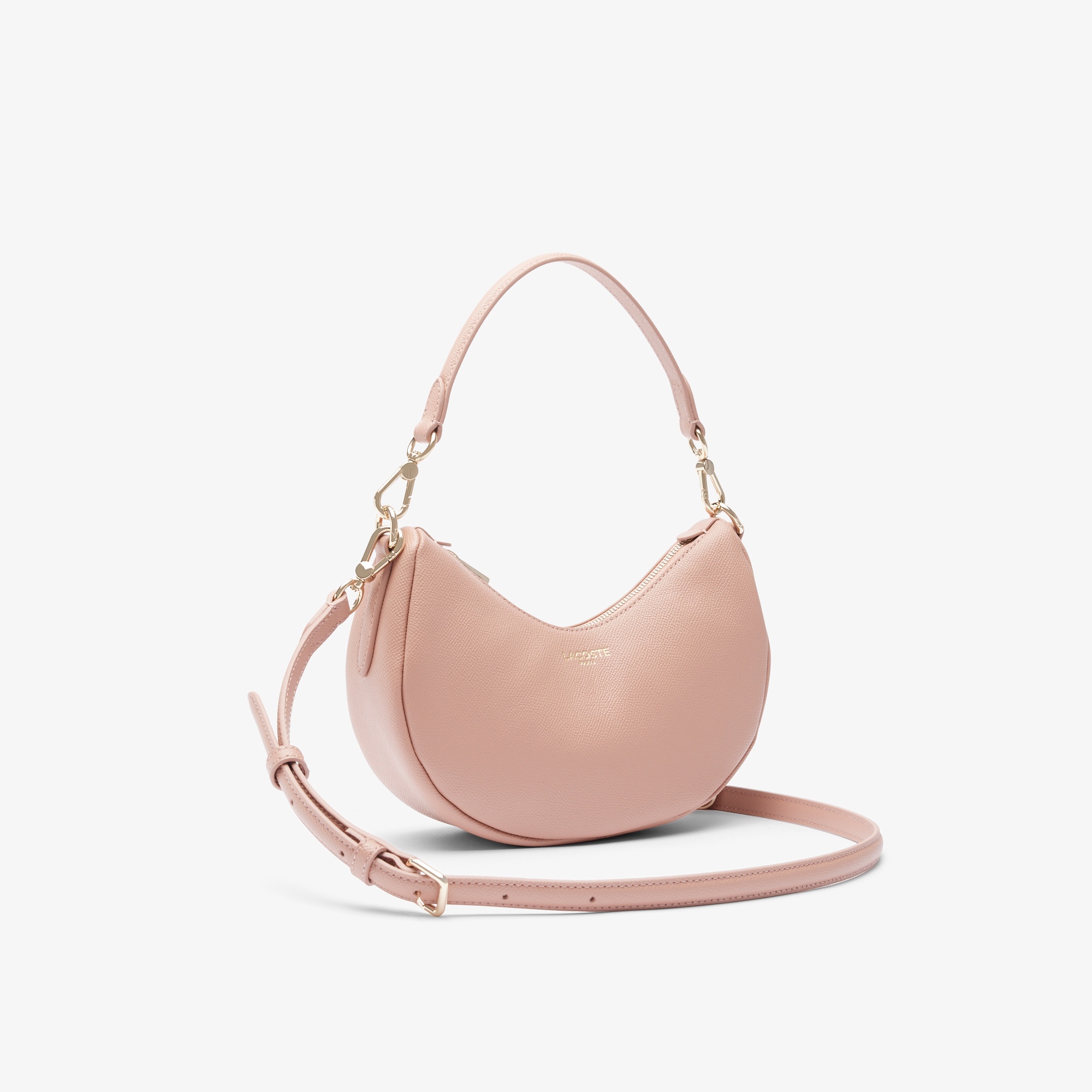 シャンゼリゼ レザーハーフムーンショルダーバッグ