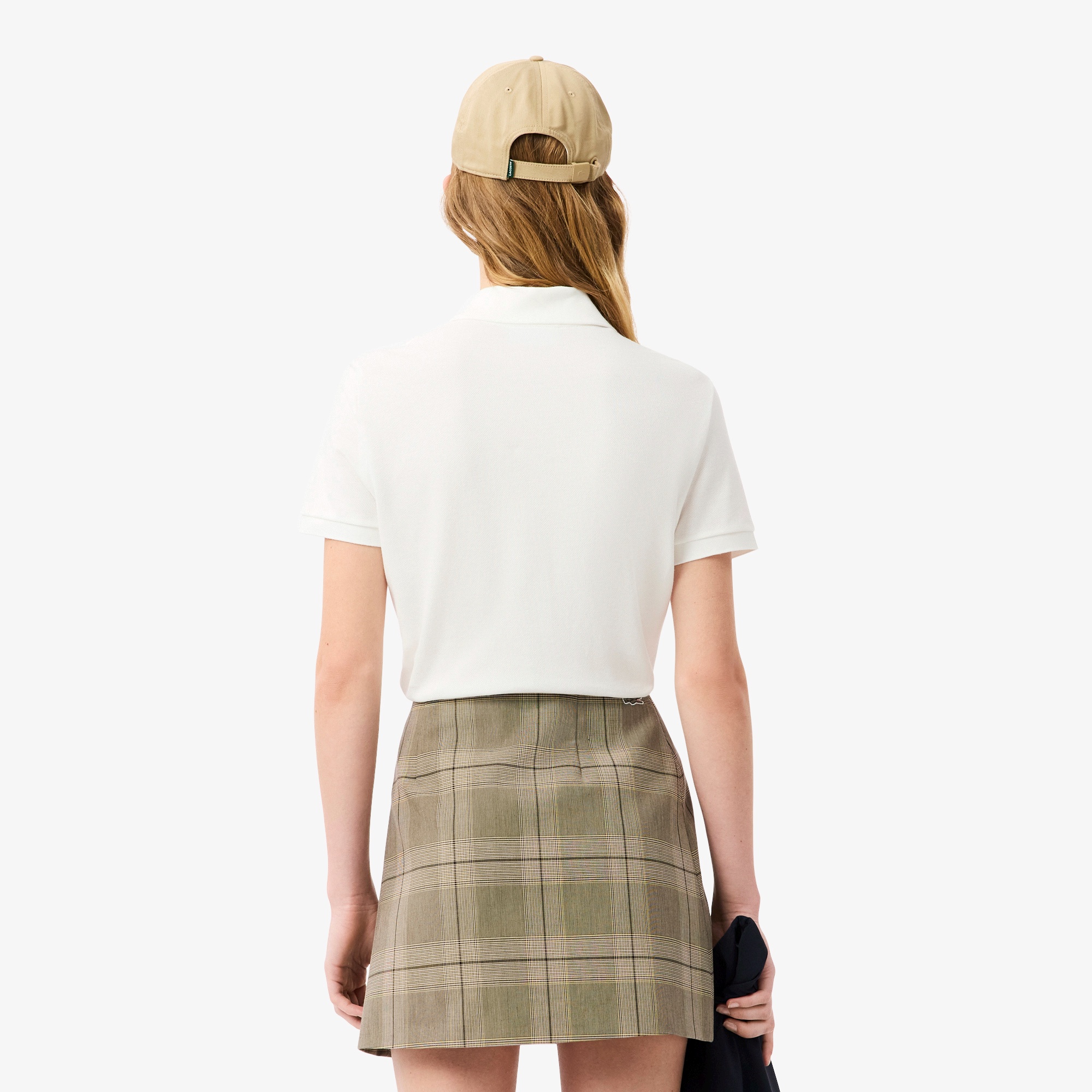 ラコステパリエンブレムワッペンレディースポロシャツ