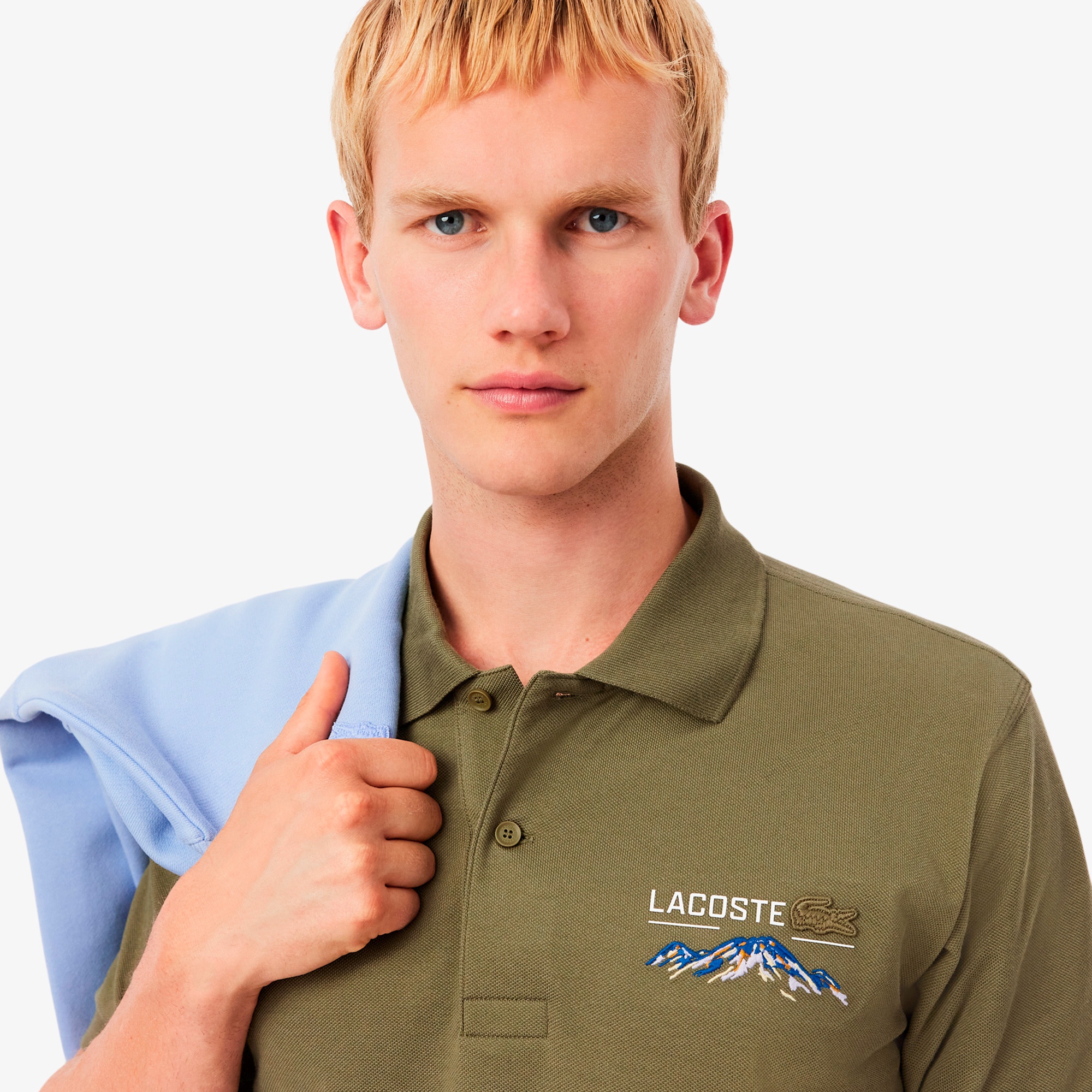 マウンテンステッチポロシャツ