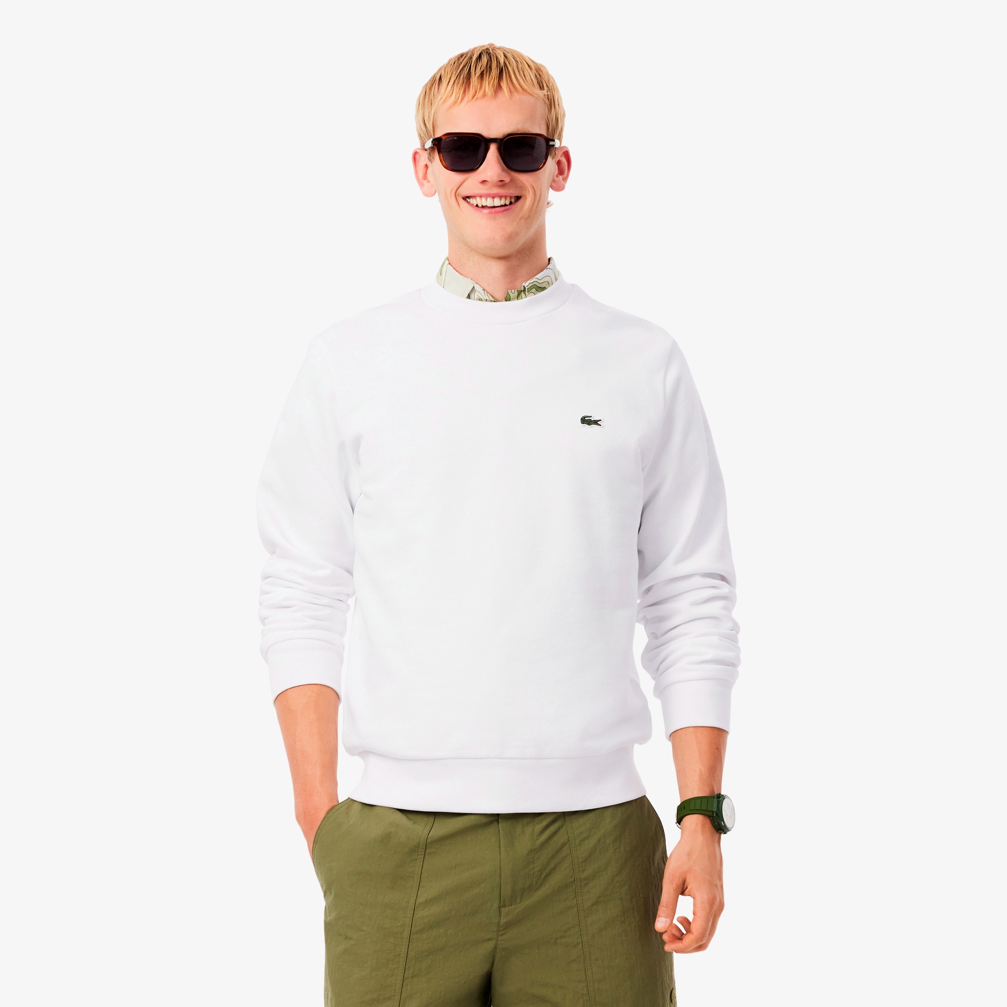 ラコステ　LACOSTE　スウェット　トレーナー　Lサイズ 楽天市場】☆限定クーポン発行中！【SALE】ラコステ スウェット