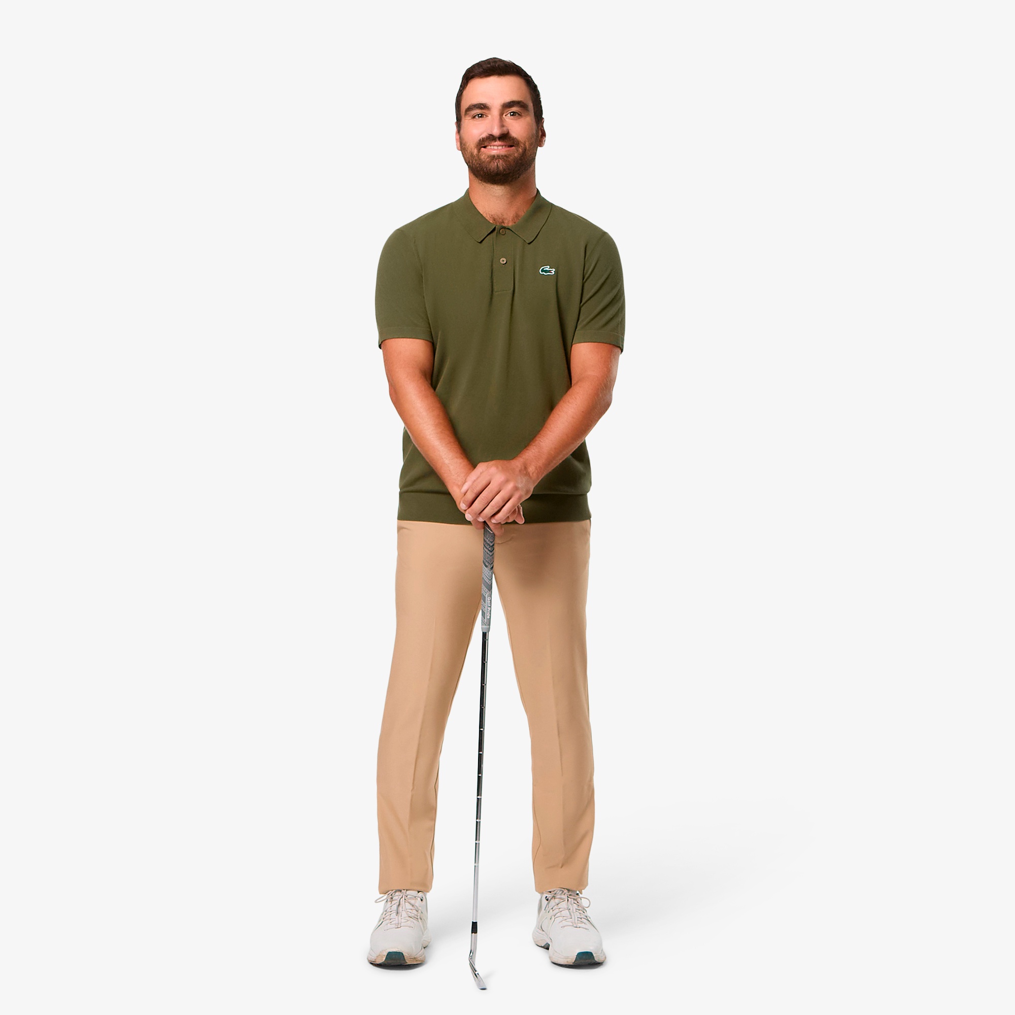 ワントーンゴルフポロセーター