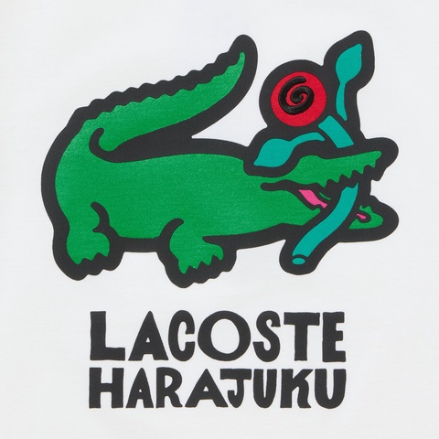 『My Lacoste Artist Program』 Vol.8 5eLデザインTシャツ（バラを食べるワニ）