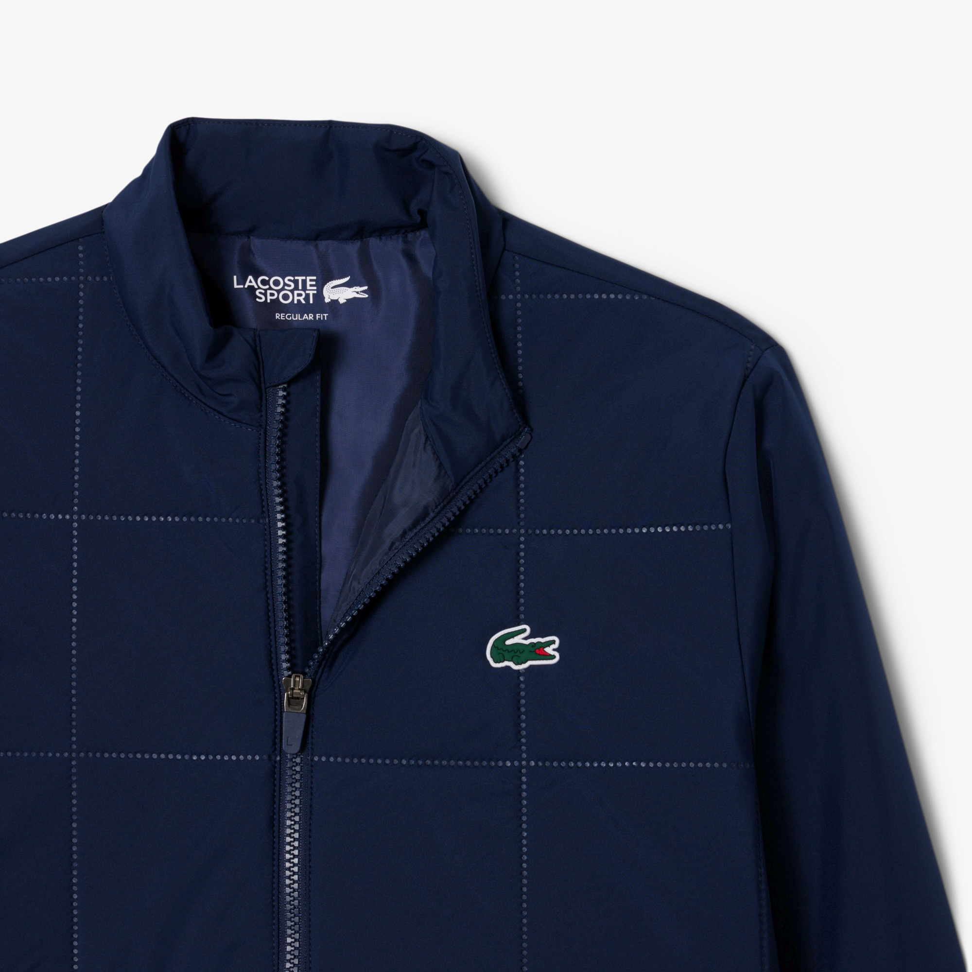 ダミーキルティング撥水ゴルフジャケット