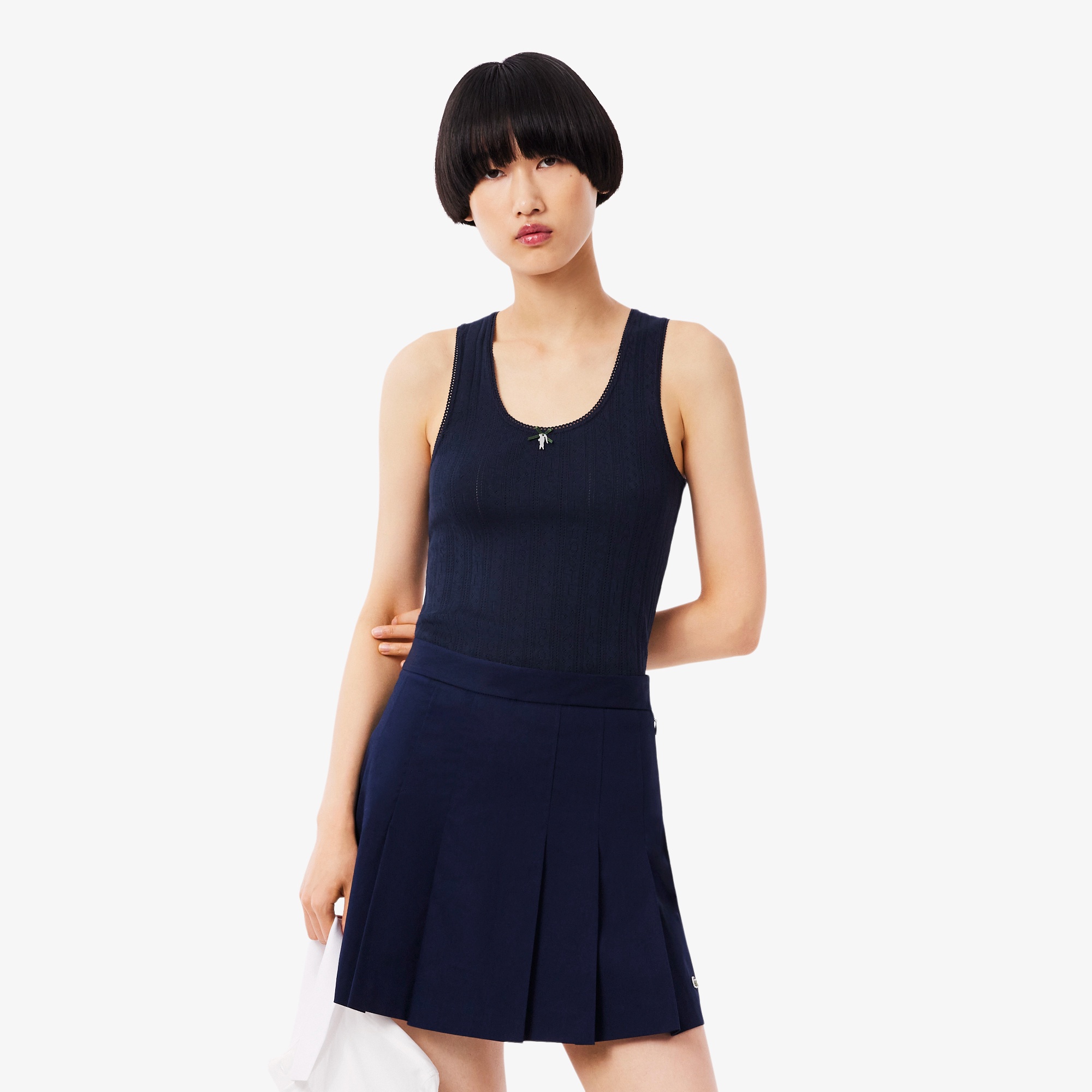 ポワンテルニットタンクトップ TF5279 - ラコステ（LACOSTE