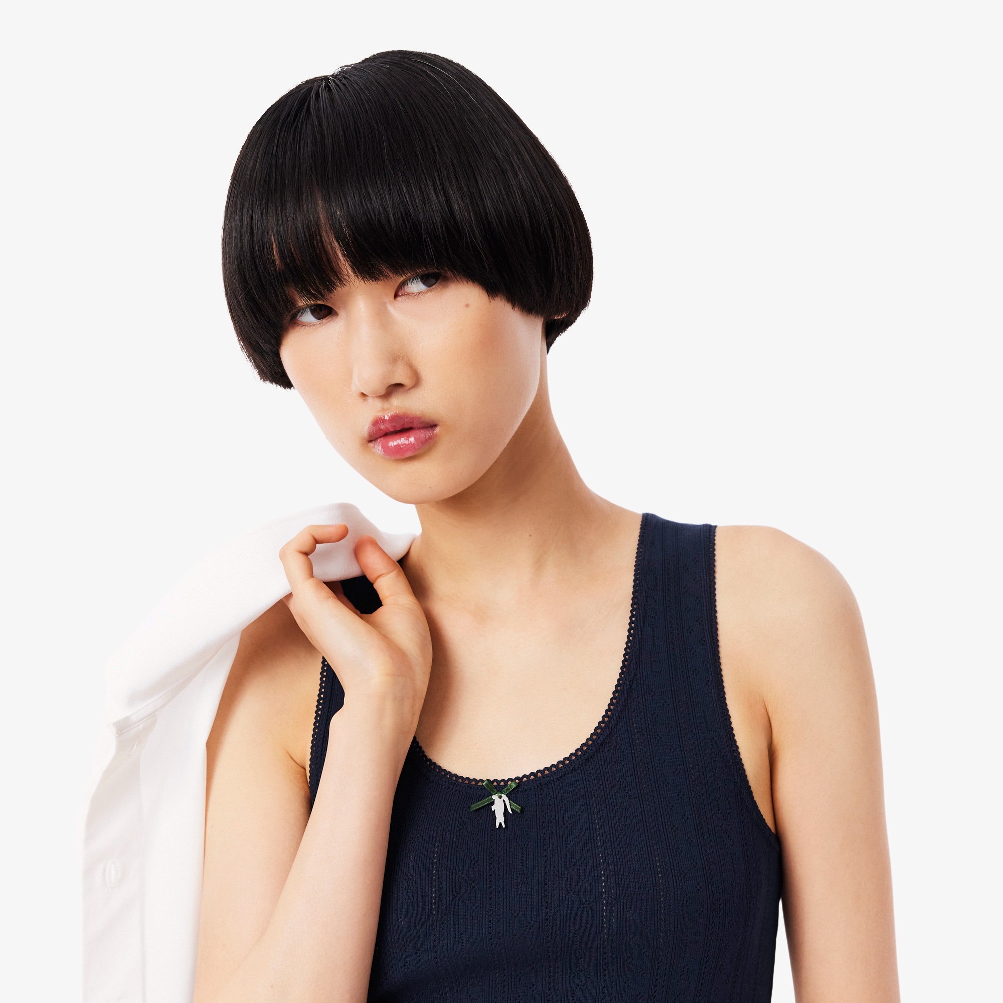 ポワンテルニットタンクトップ