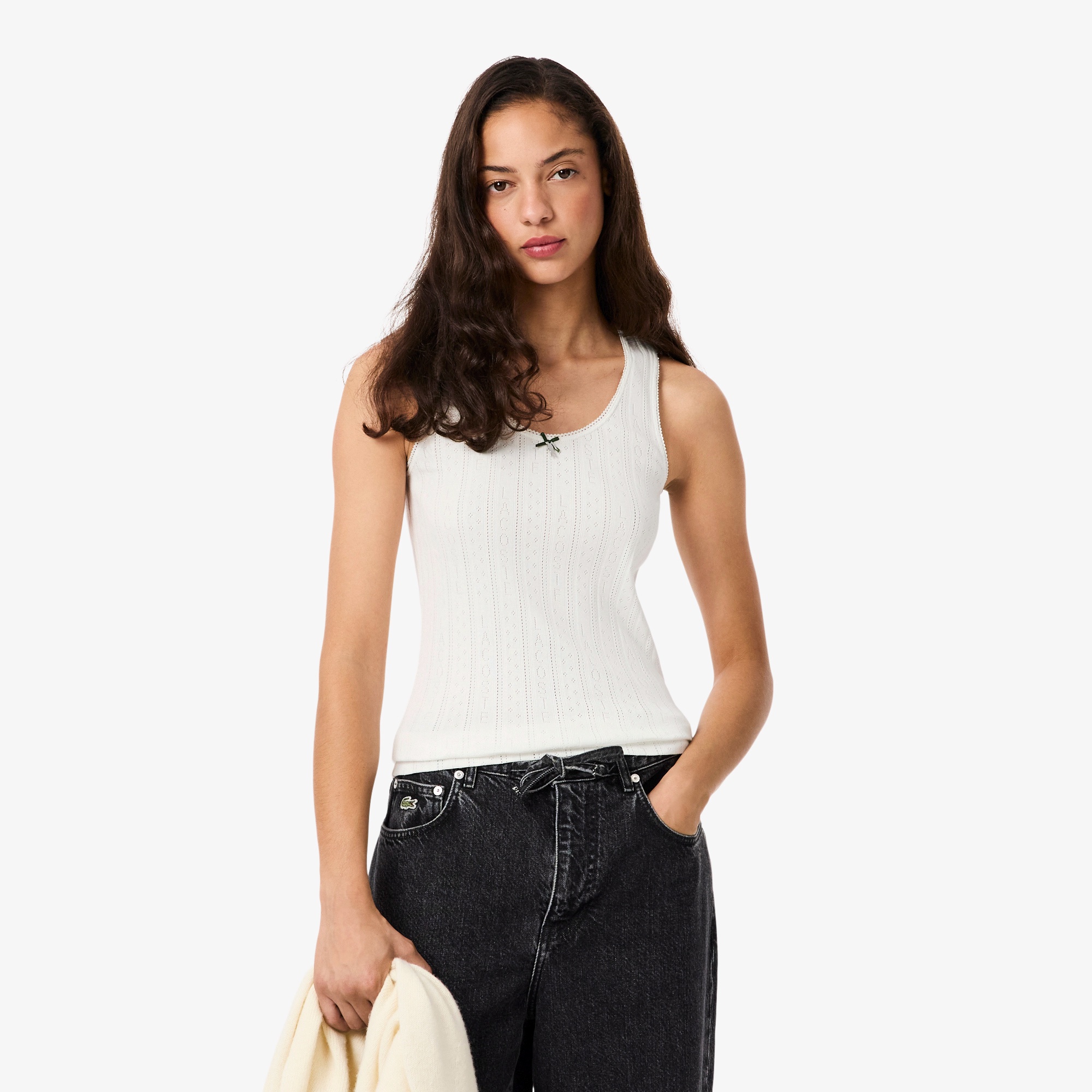 ポワンテルニットタンクトップ