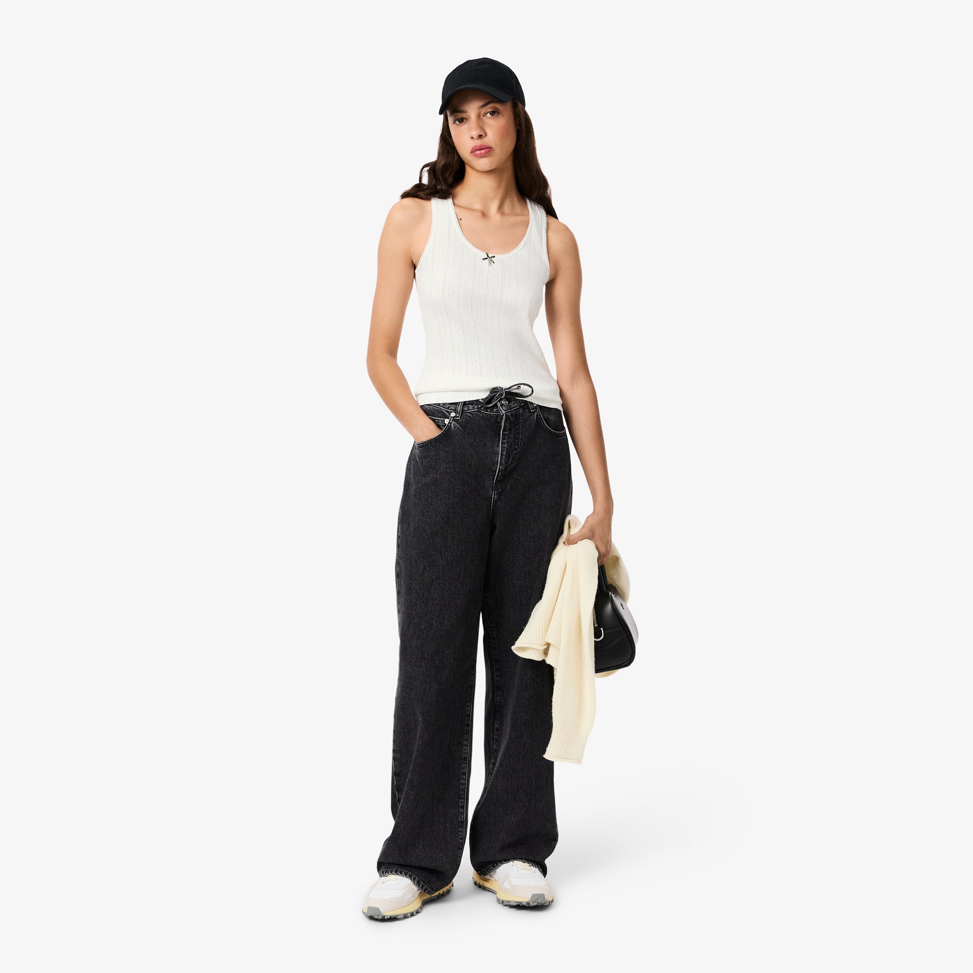 ポワンテルニットタンクトップ