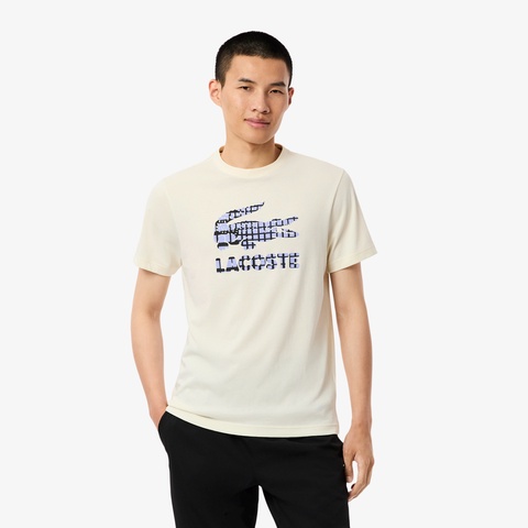 『ダニール・メドベージェフ』ラケットレイヤードグラフィックプリントTシャツ