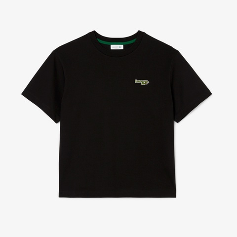 ネーム＆ワニロゴパッチオーバーサイズTシャツ