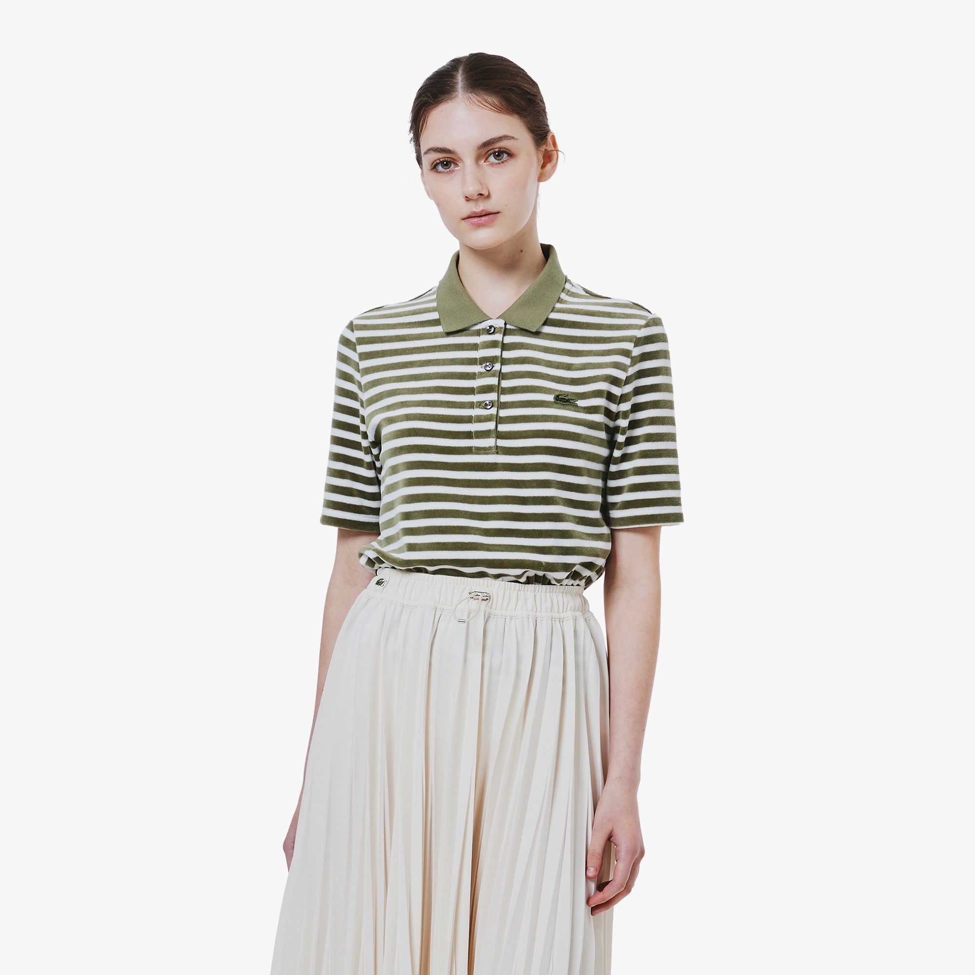 ベロアボーダーポロシャツ PF2998 - ラコステ（LACOSTE）公式