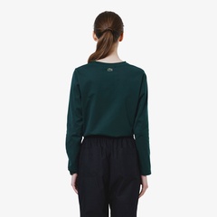 LACOSTE - ラコステ 24AW ヘビーウェイトチルデンニット セーター 長袖 36 白 LACOSTE ニット セーター ヘビーウェイト ウールチルデンニット