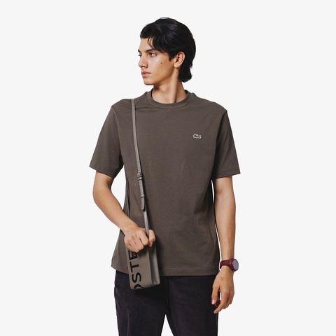 アウトラインクロッククルーネックTシャツ