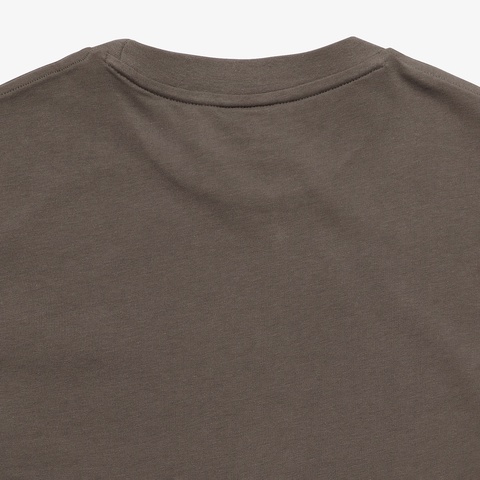 アウトラインクロッククルーネックTシャツ