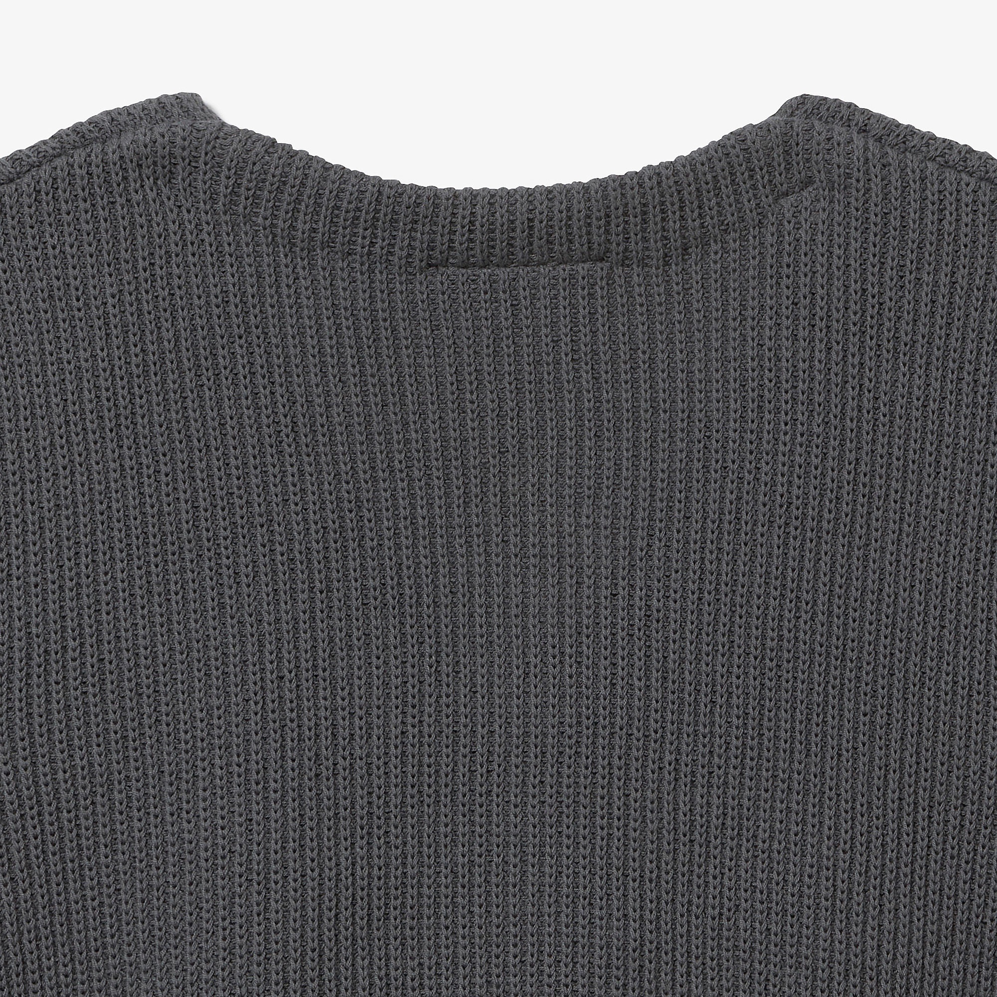 ジップアップニットベスト