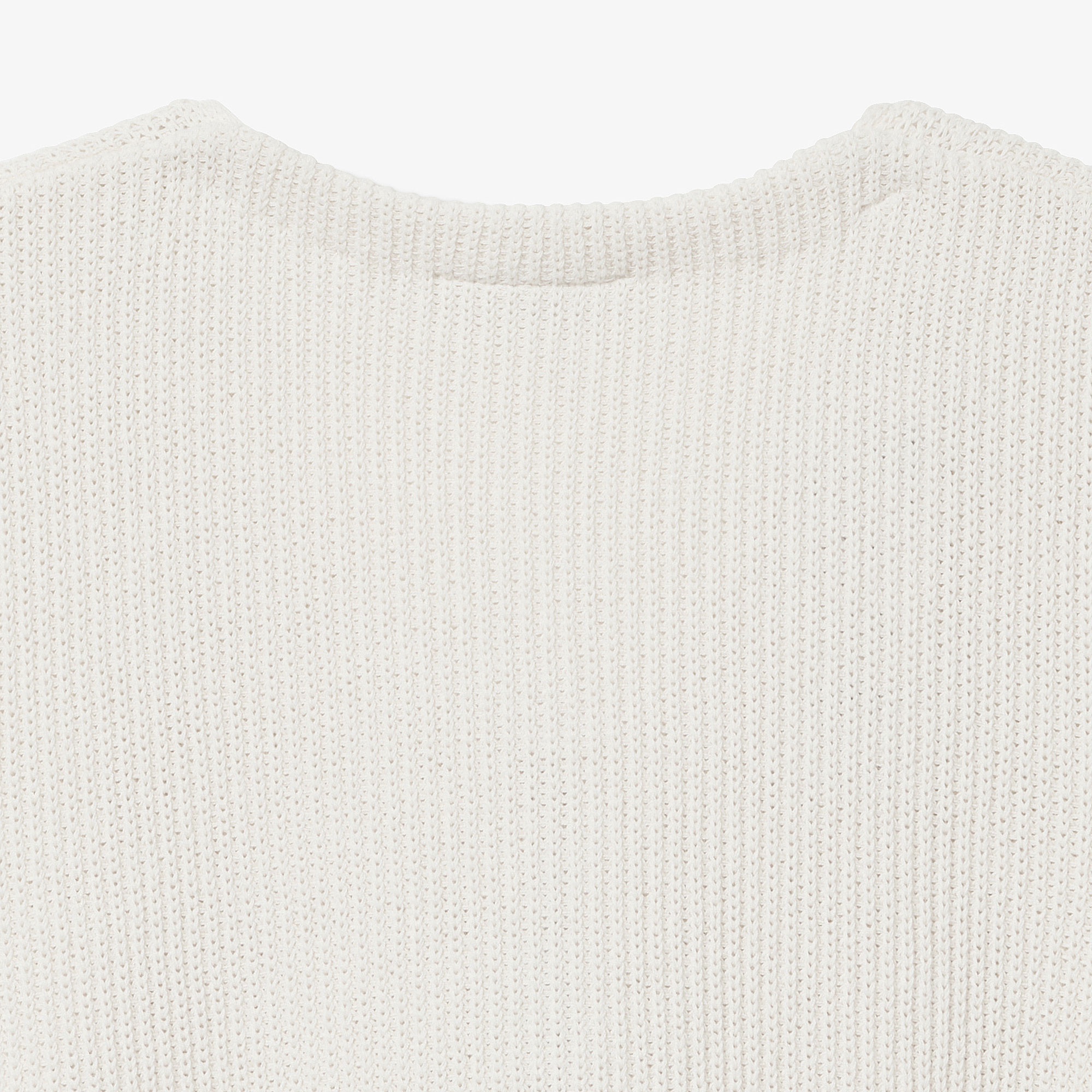 ジップアップニットベスト