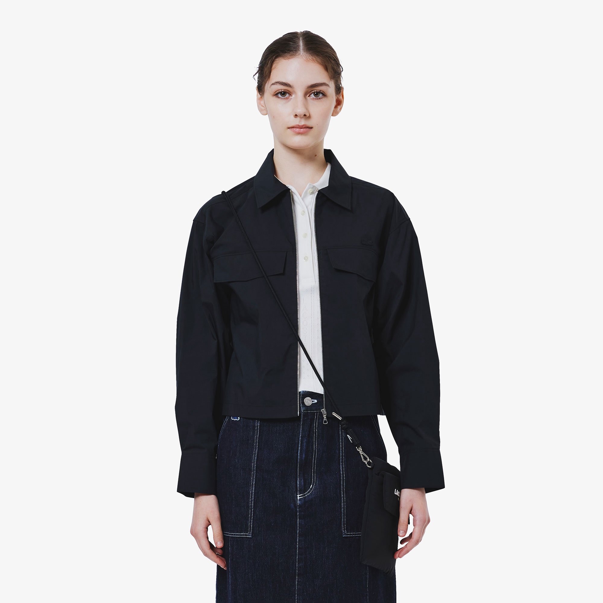 ラコステ　レディースシャツ　アイボリー38 ラコステ(LACOSTE) レディースシャツ・ブラウス | 通販・人気