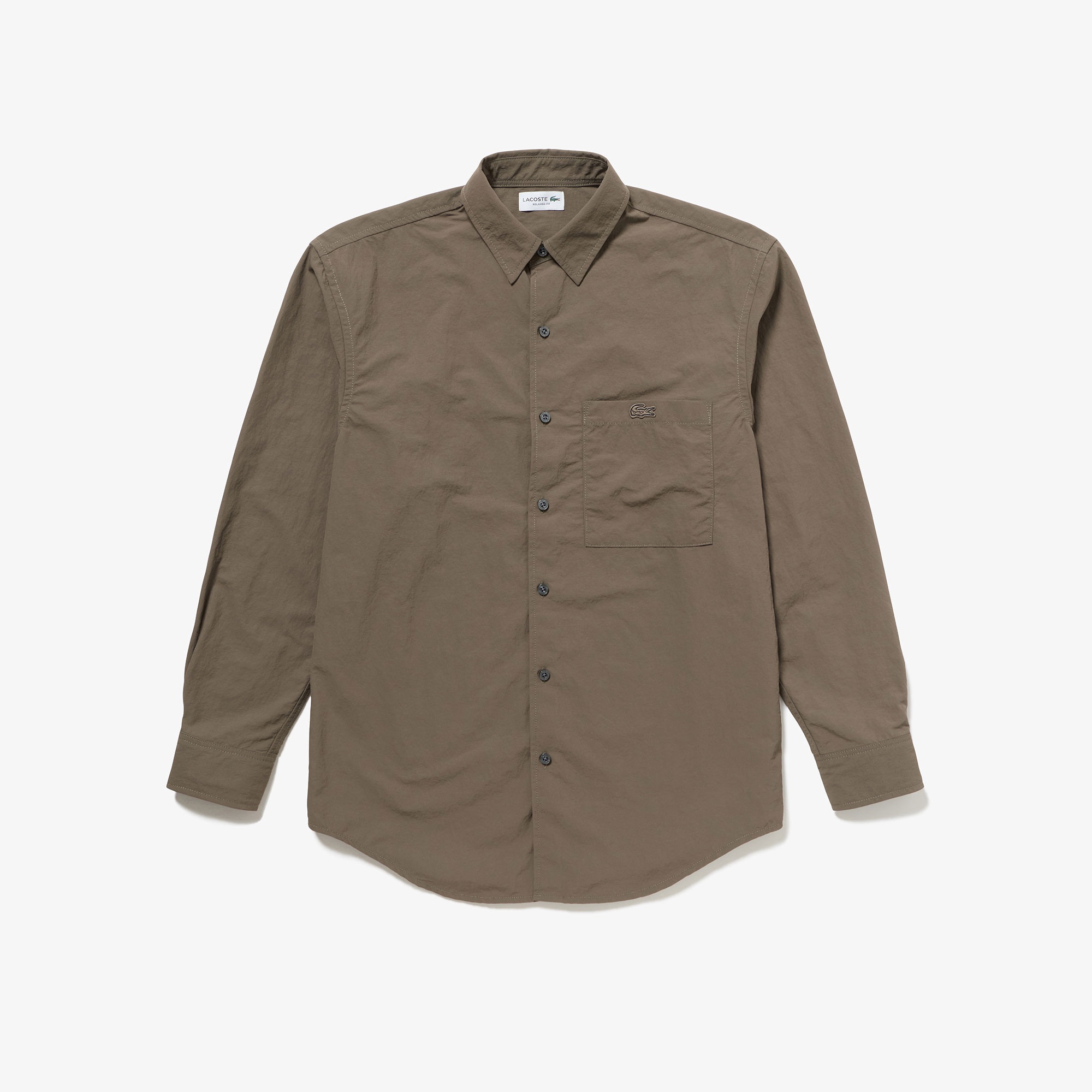 撥水リサイクルナイロンアウターシャツ