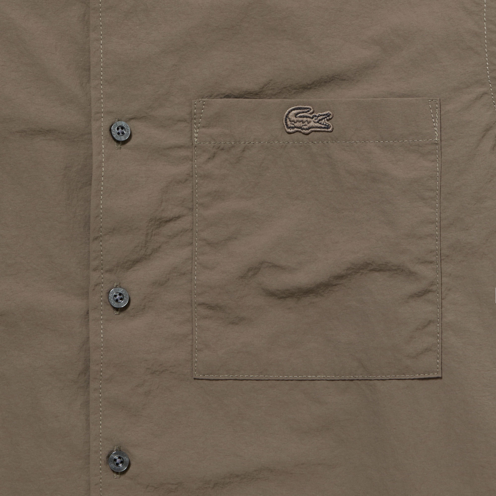 撥水リサイクルナイロンアウターシャツ