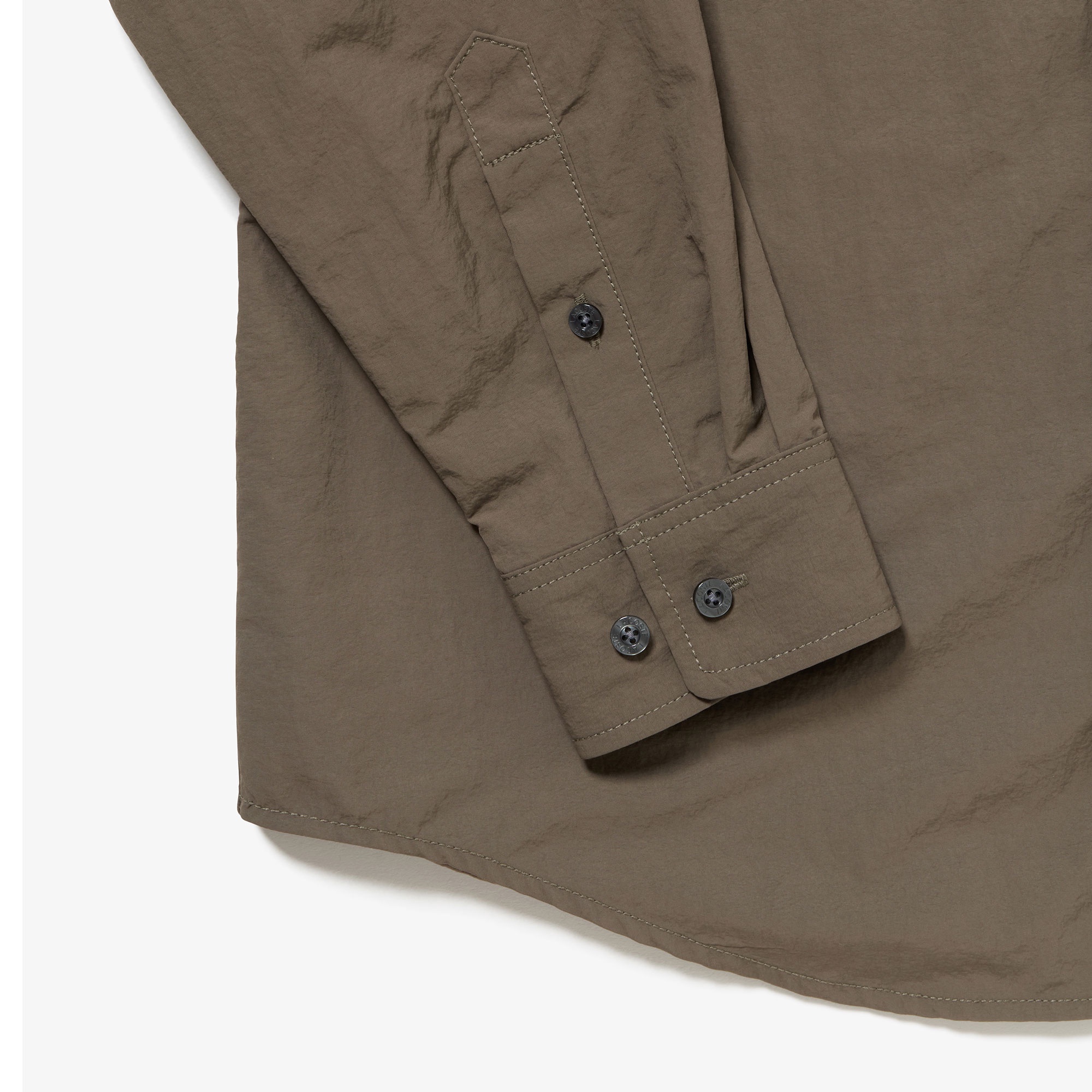 撥水リサイクルナイロンアウターシャツ