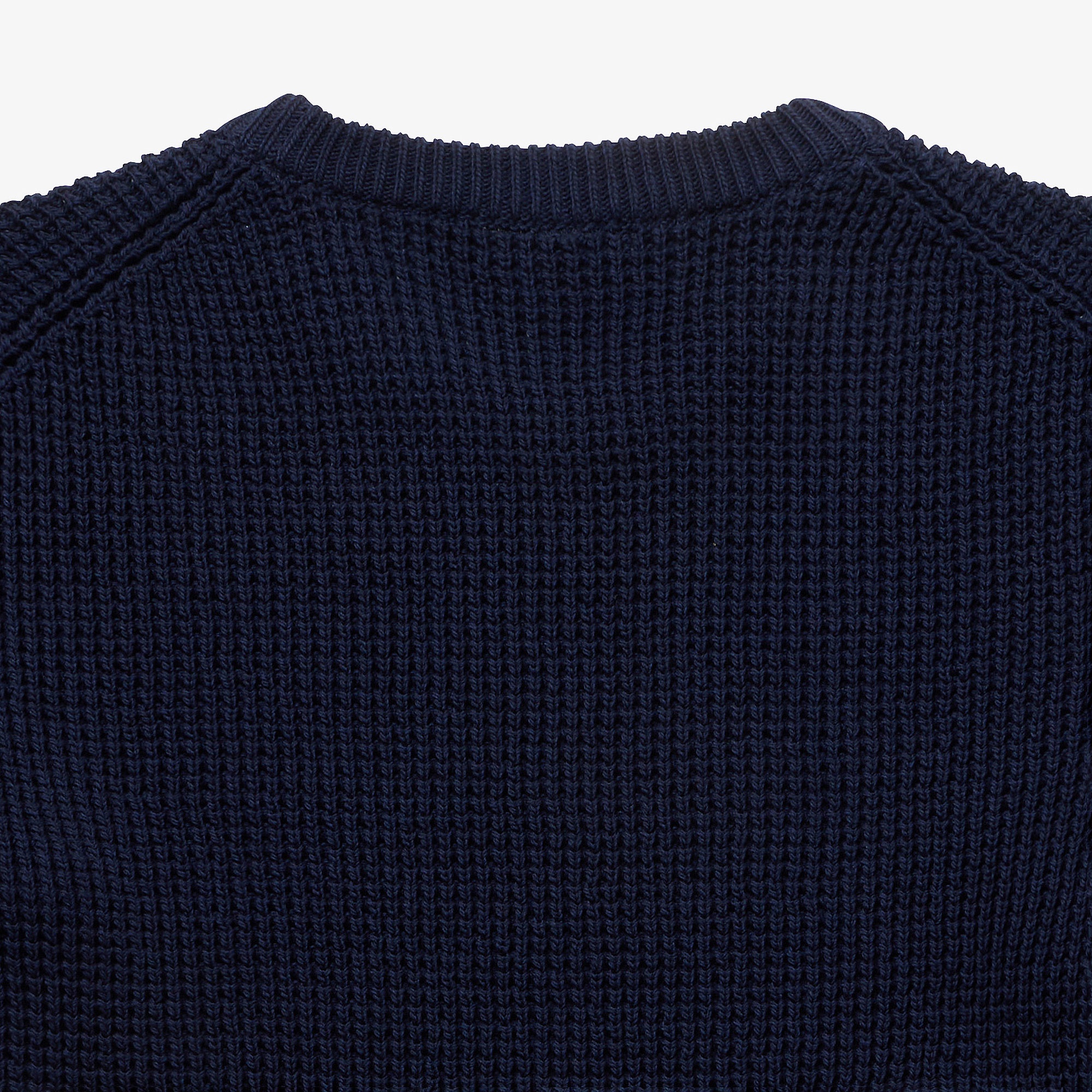 ワッフルニットセーター