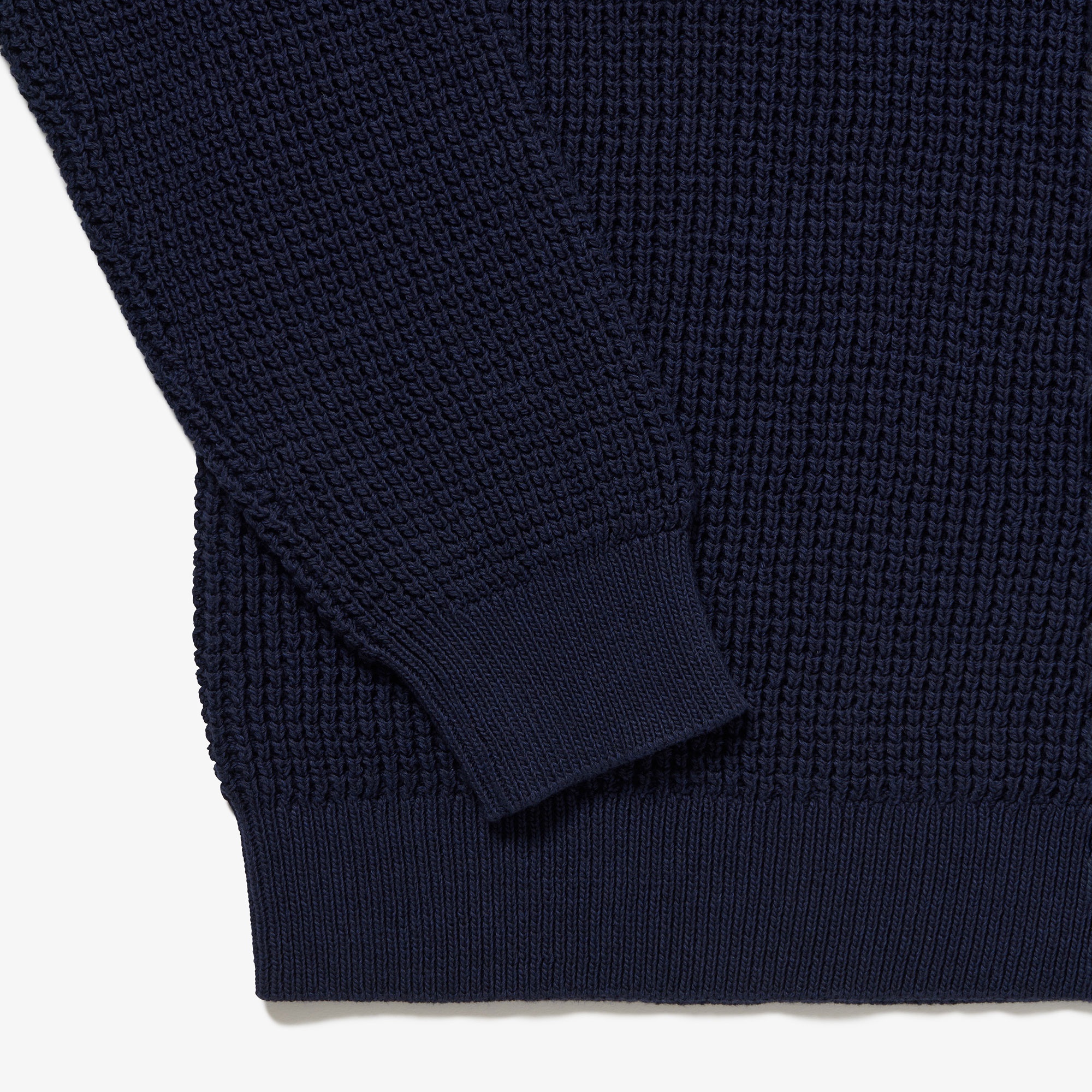 ワッフルニットセーター