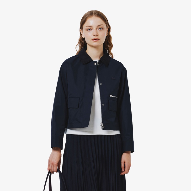 コーデュロイカラーショートブルゾン BF021J - ラコステ（LACOSTE