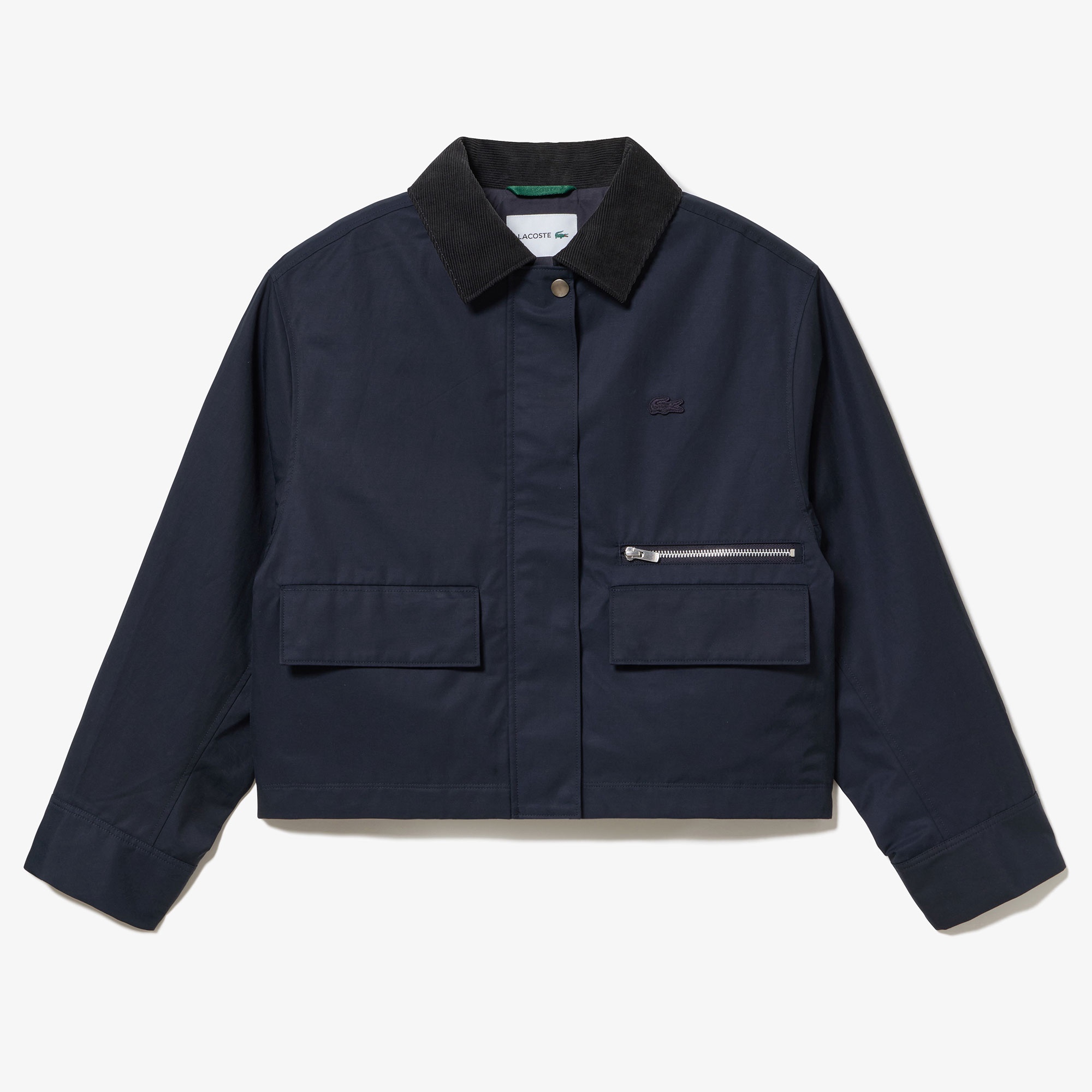 コーデュロイカラーショートブルゾン