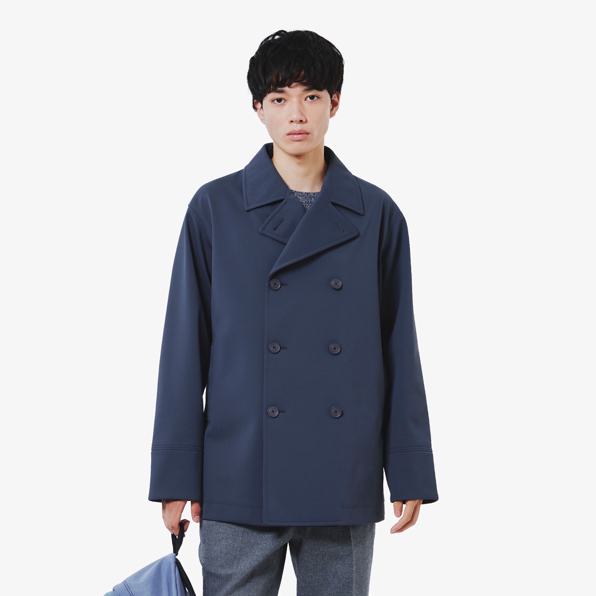 3レイヤー鹿の子Pコート