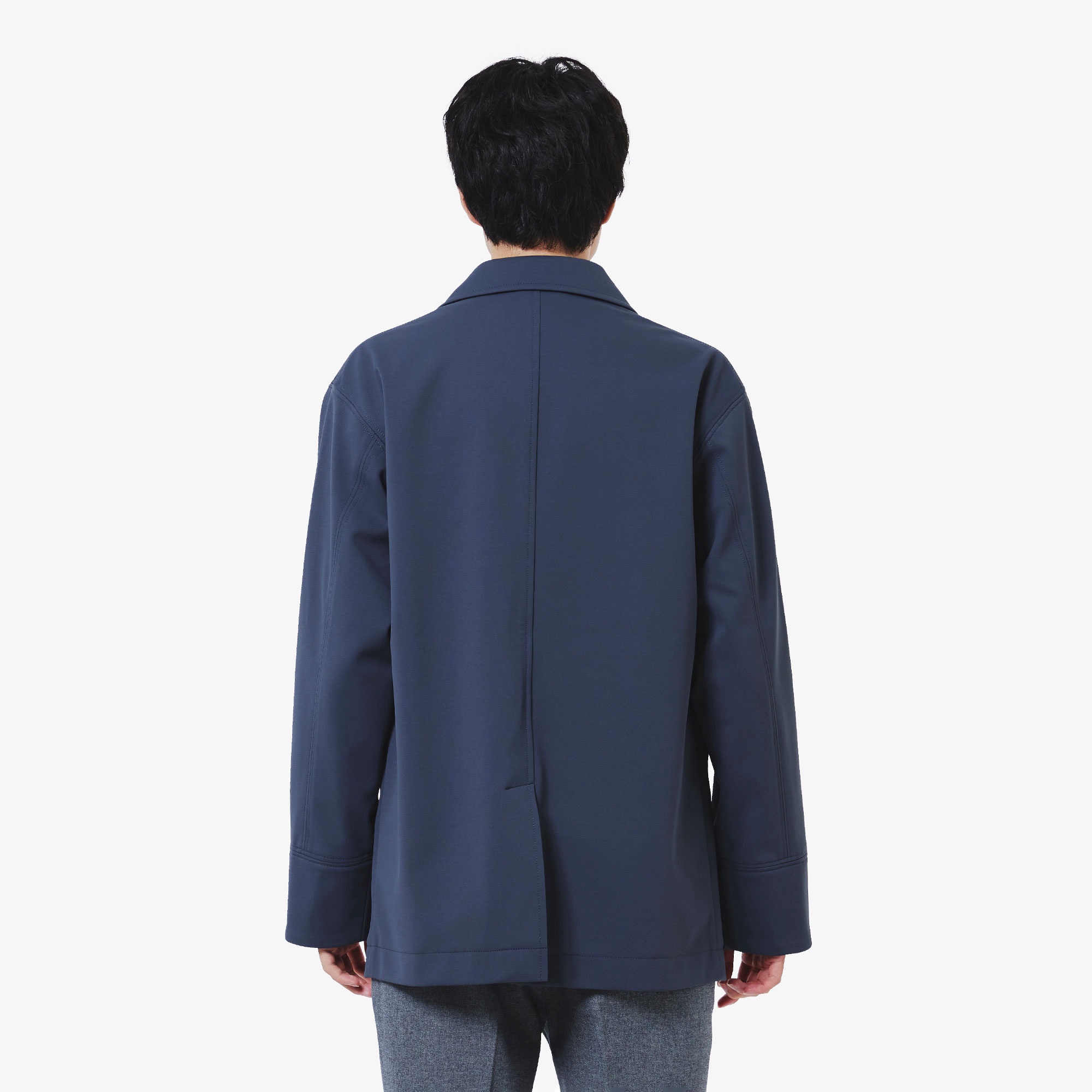 3レイヤー鹿の子Pコート