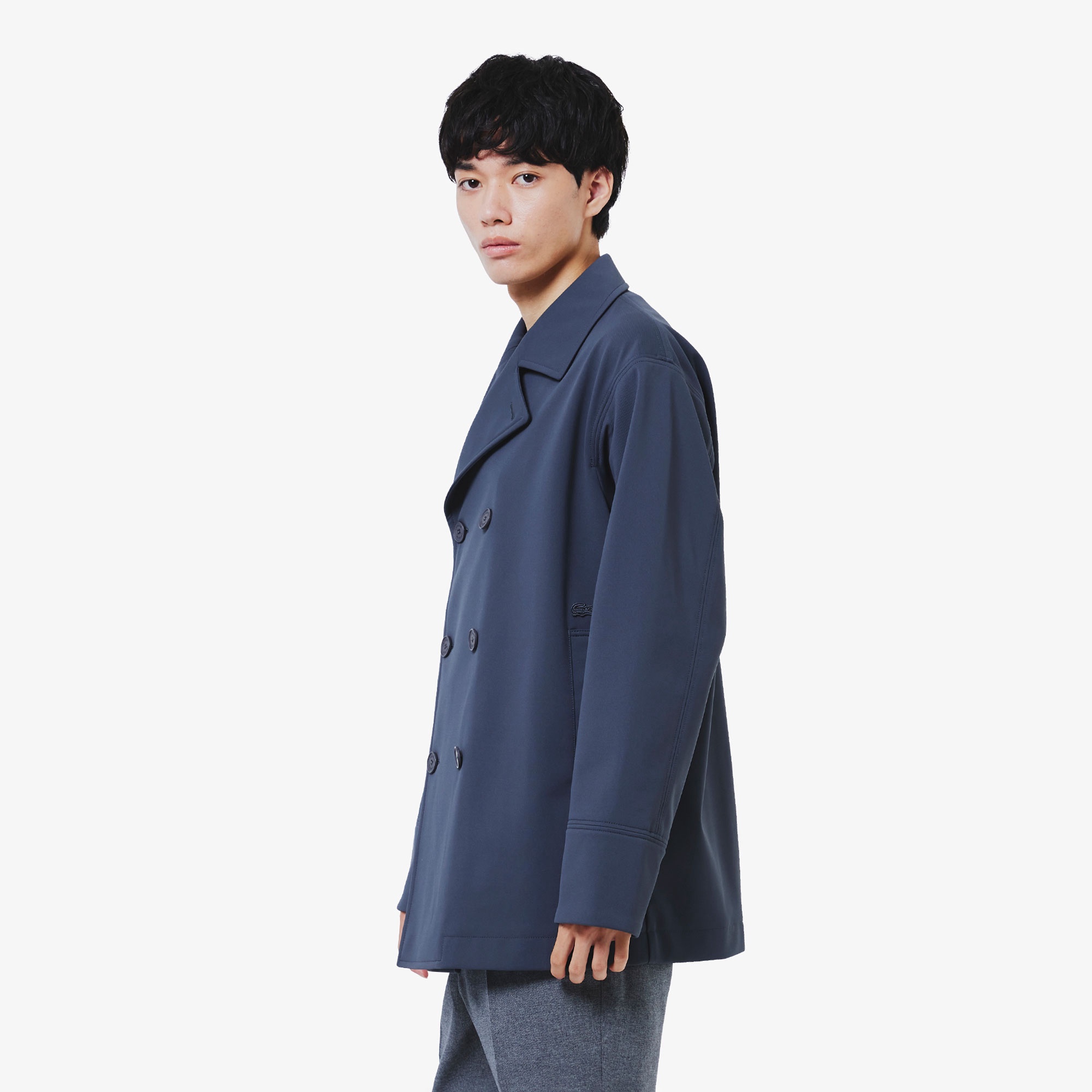 3レイヤー鹿の子Pコート