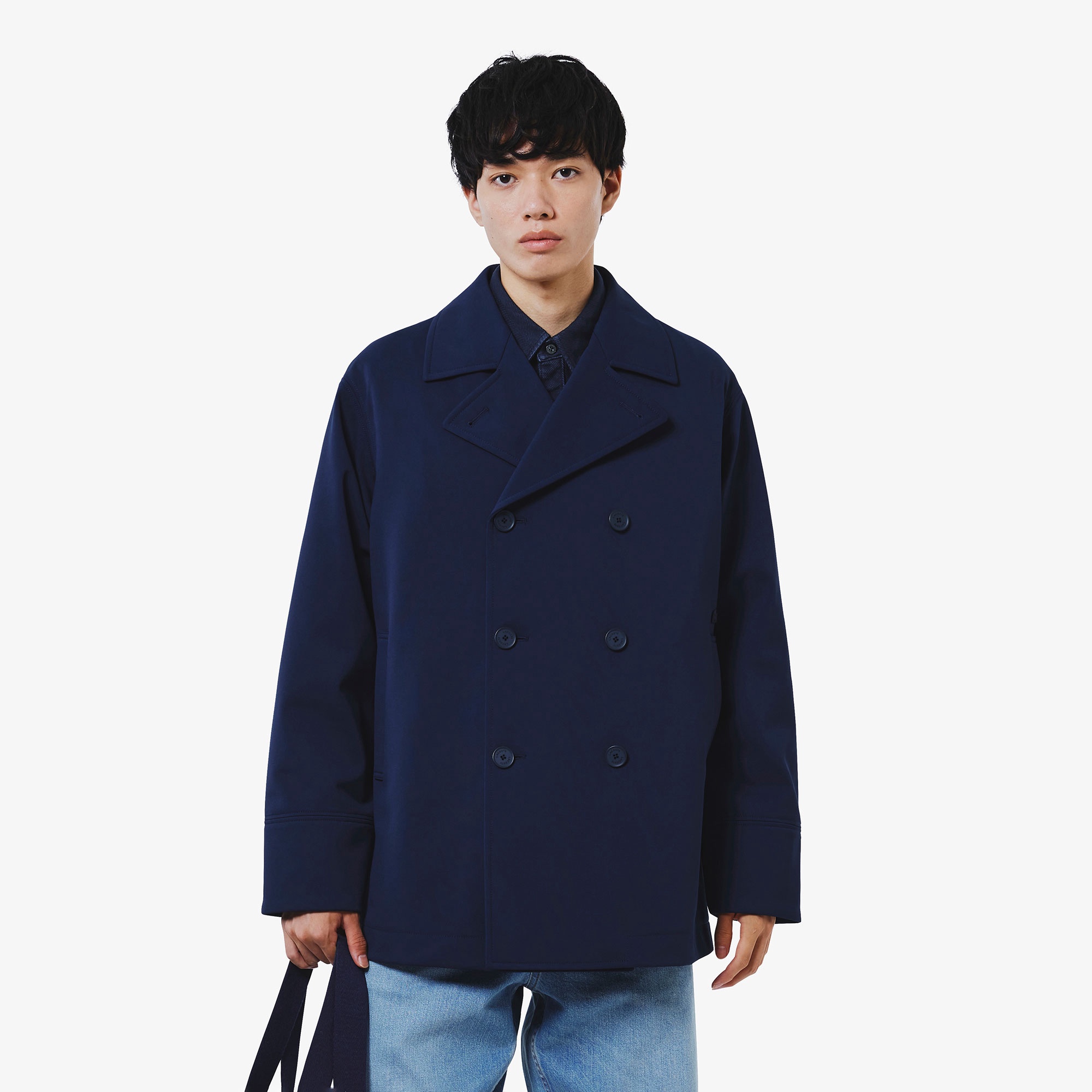 3レイヤー鹿の子Pコート