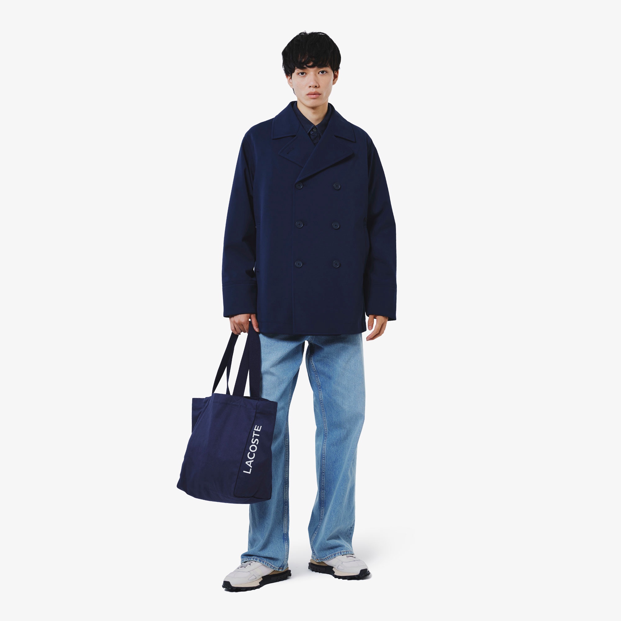 3レイヤー鹿の子Pコート