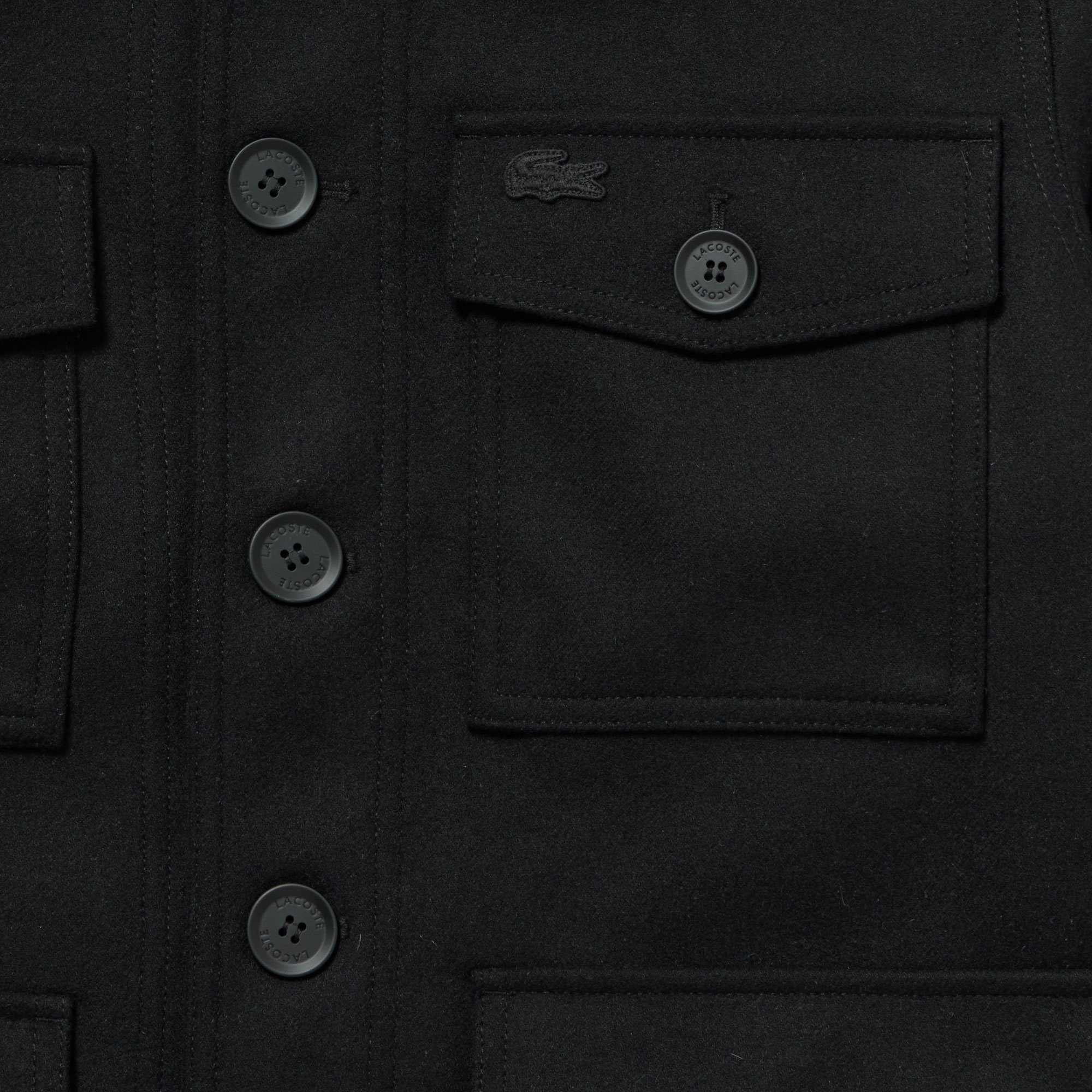 ウールブレンド3レイヤージャケット