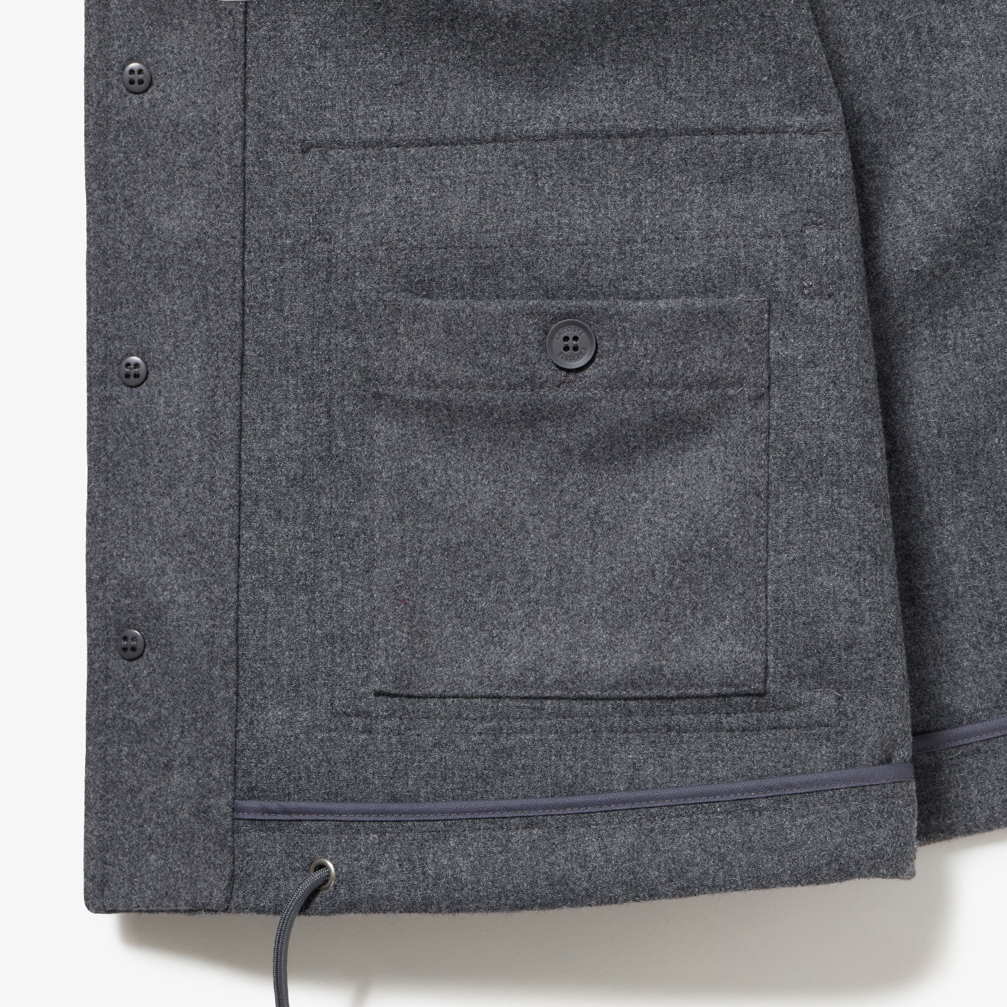 ウールブレンド3レイヤージャケット