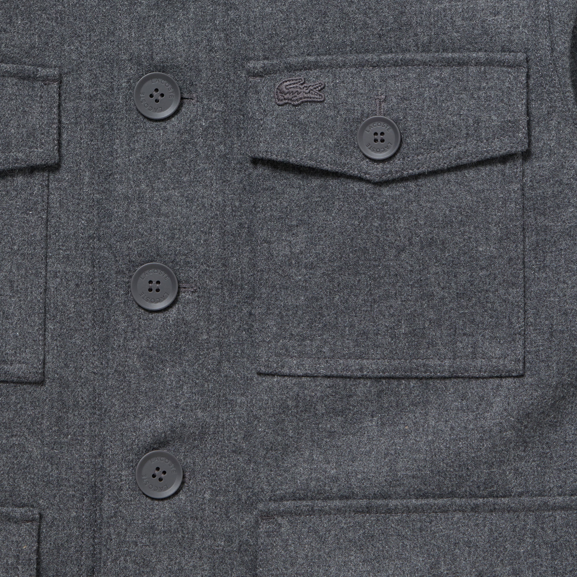 ウールブレンド3レイヤージャケット