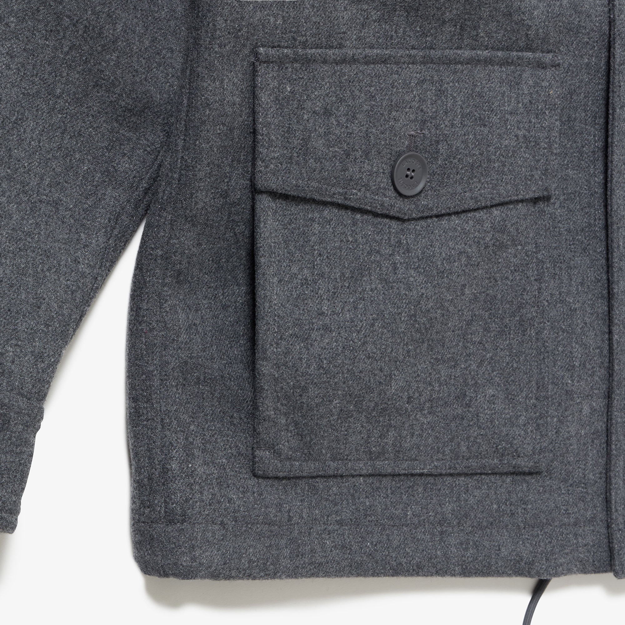 ウールブレンド3レイヤージャケット