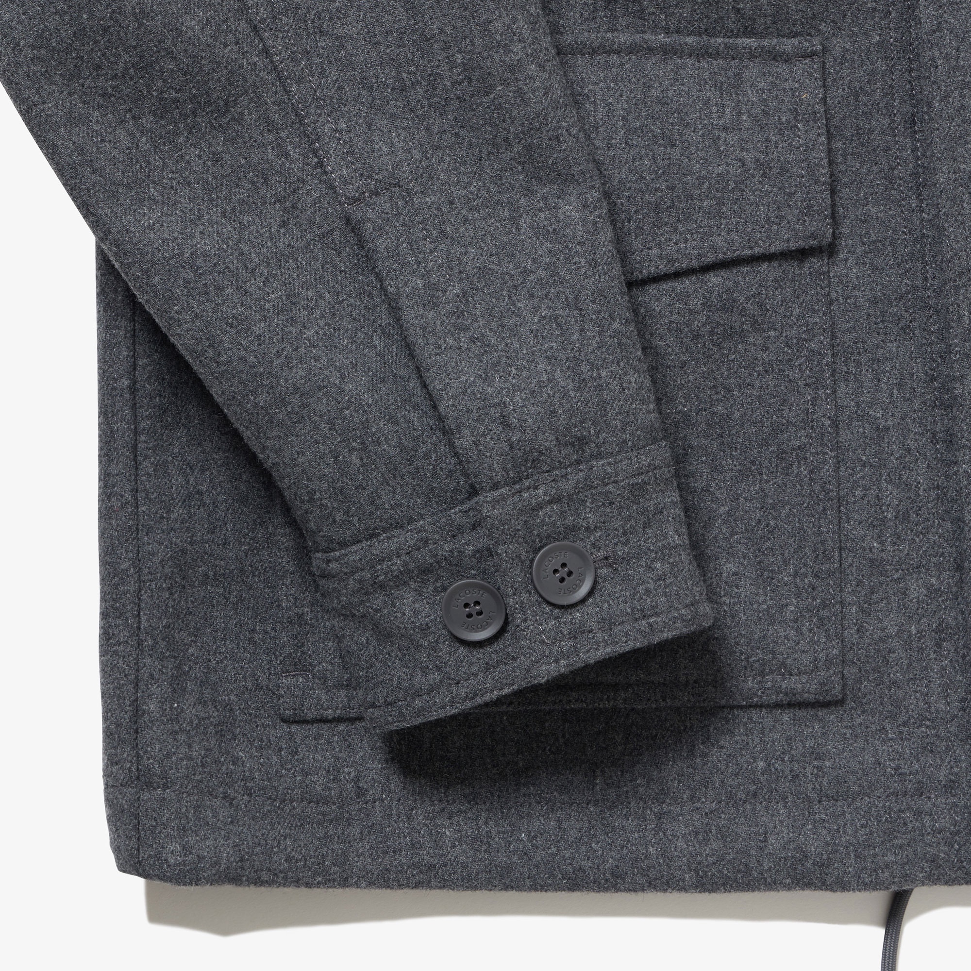 ウールブレンド3レイヤージャケット