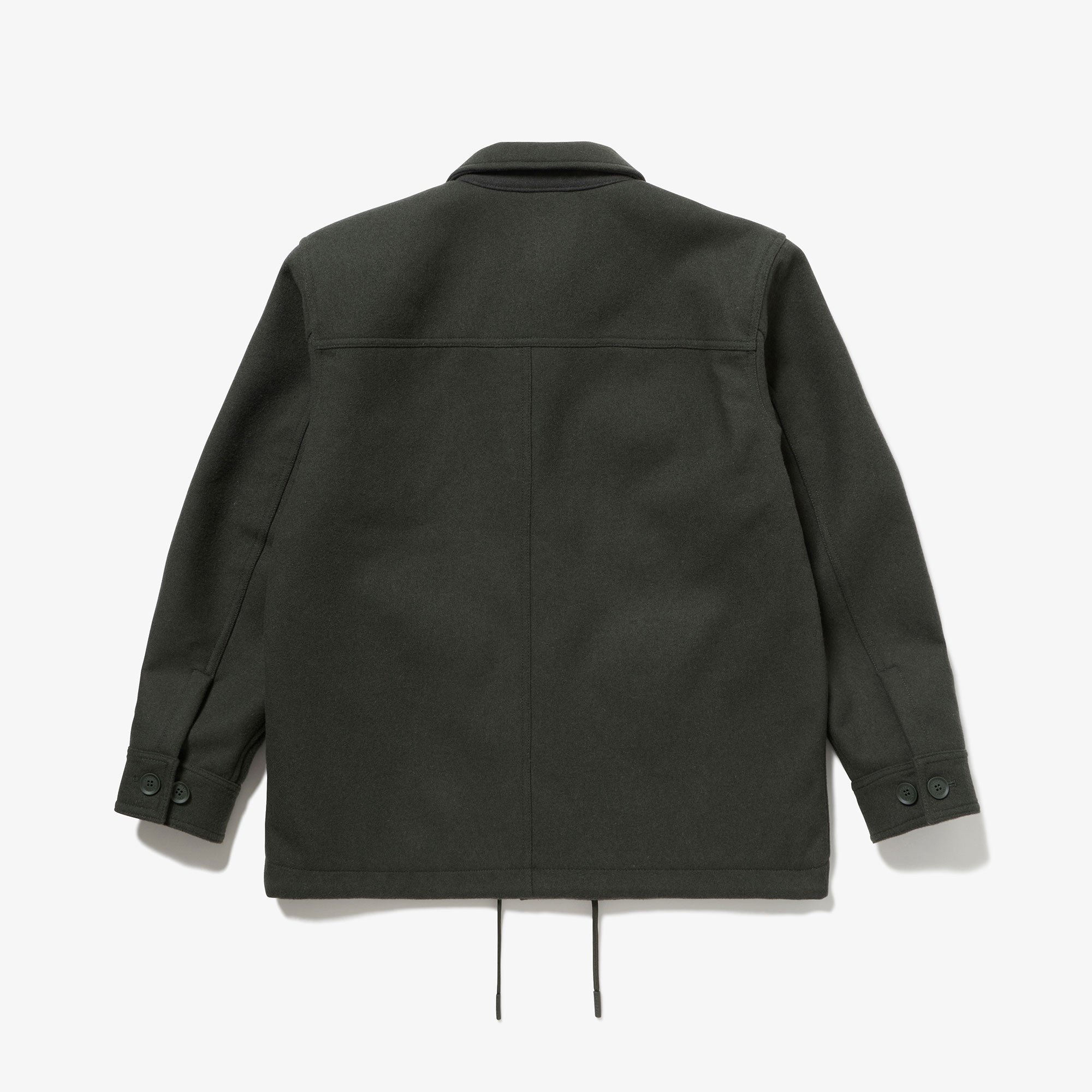 ウールブレンド3レイヤージャケット