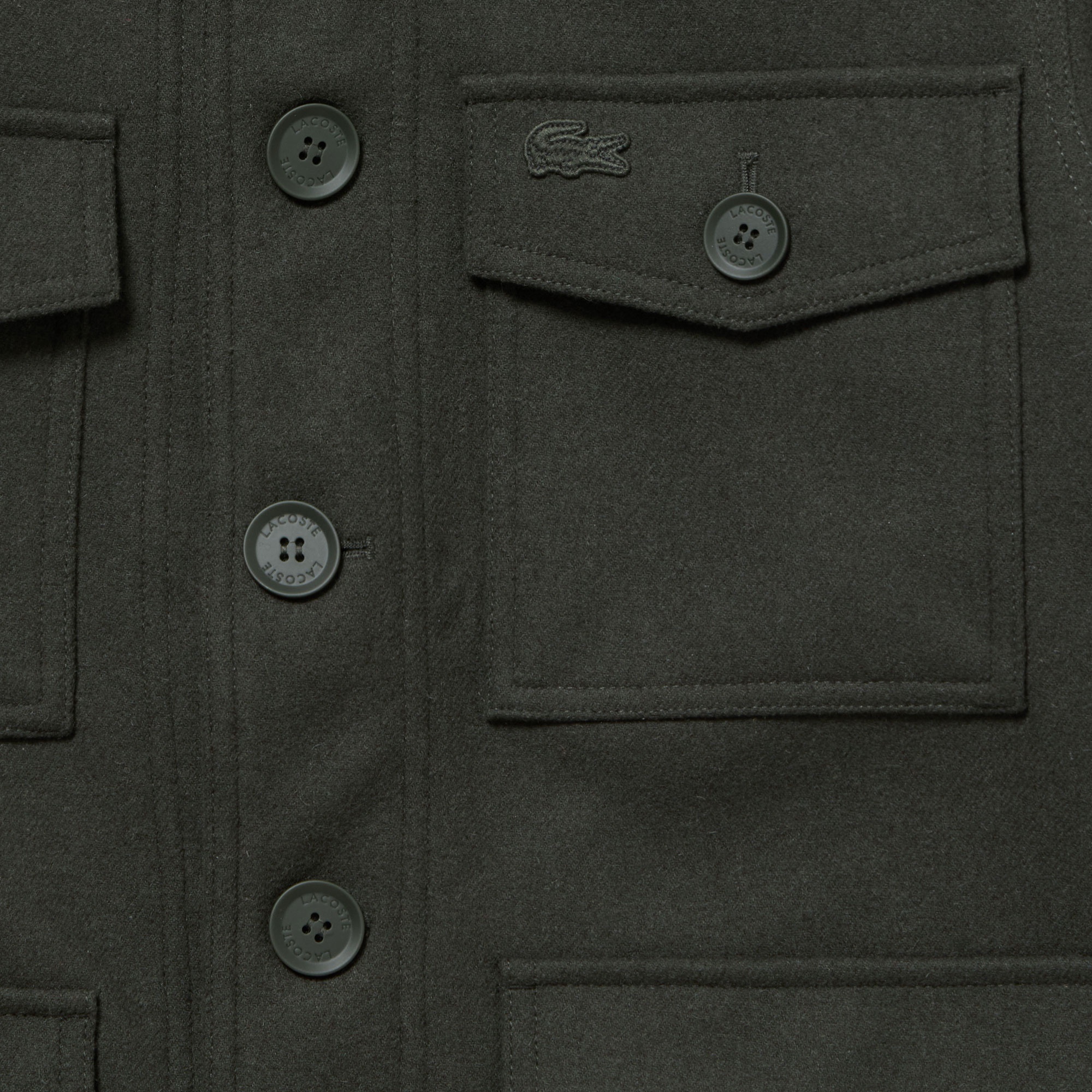 ウールブレンド3レイヤージャケット