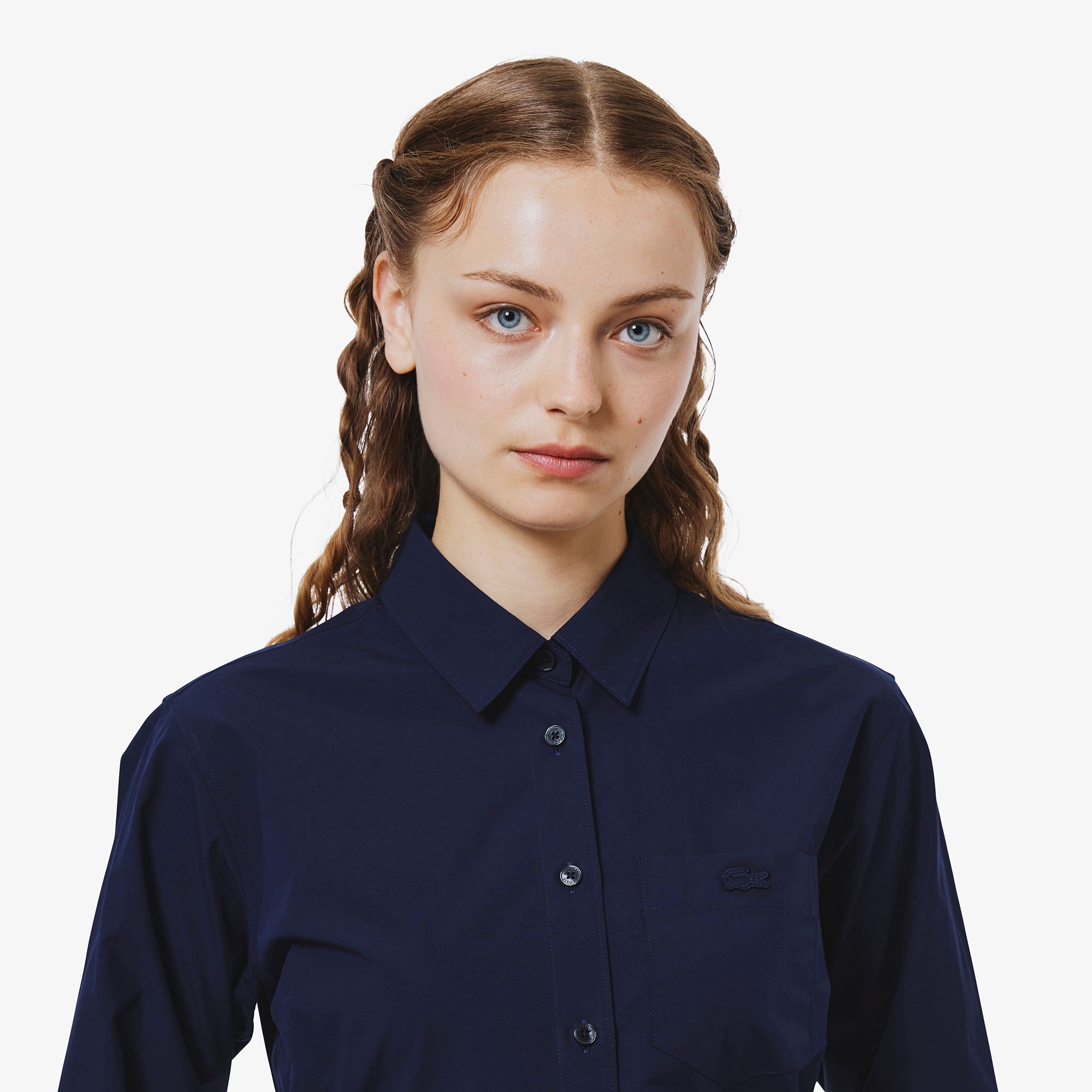 リボンディテールシャツ