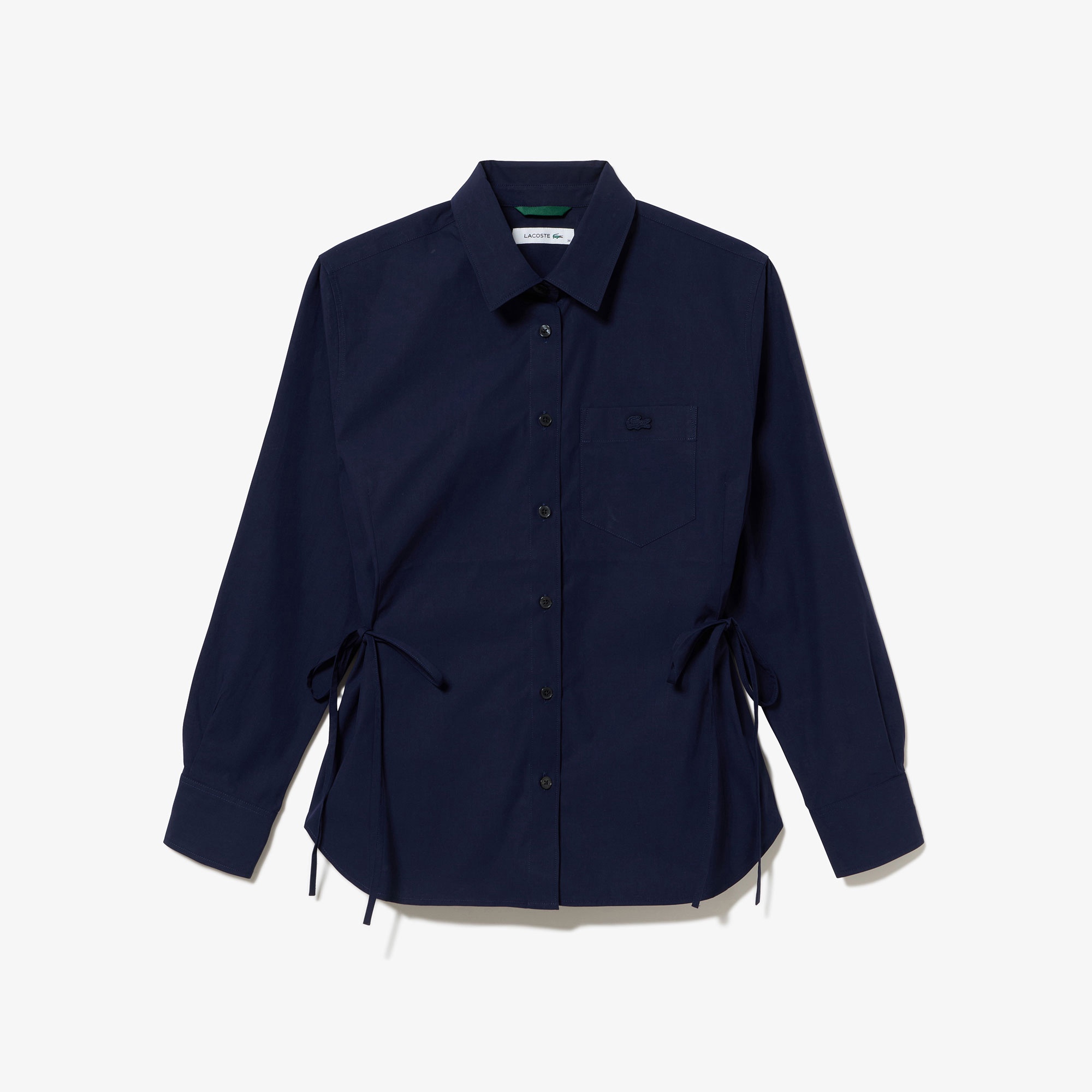 リボンディテールシャツ