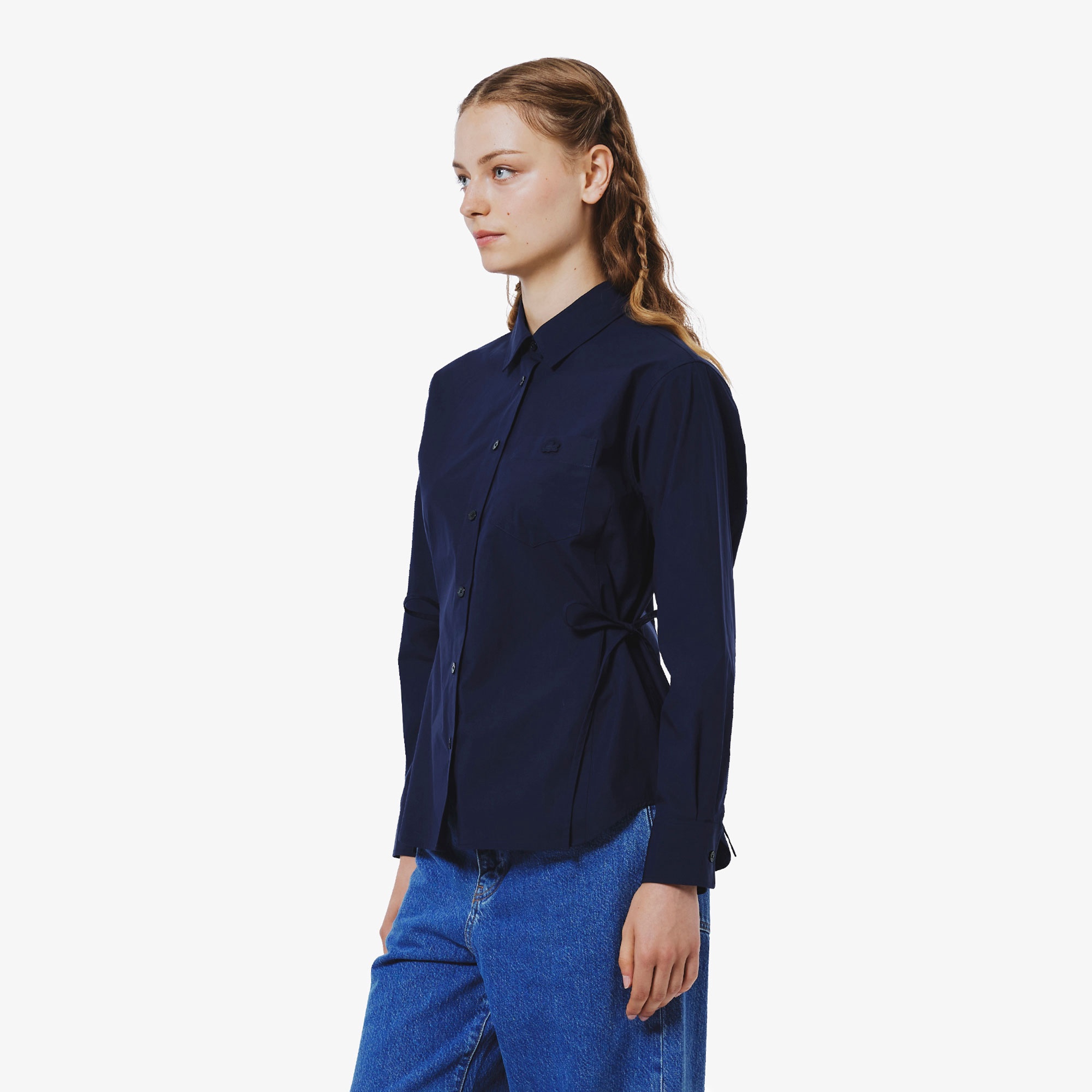 リボンディテールシャツ