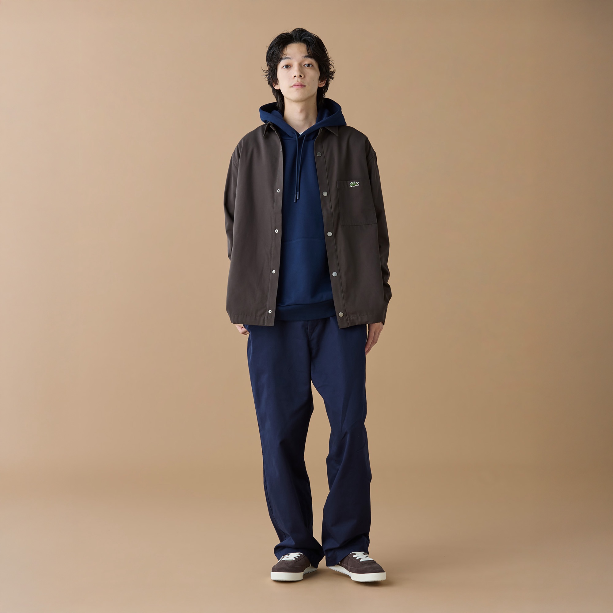防風撥水シャツジャケット