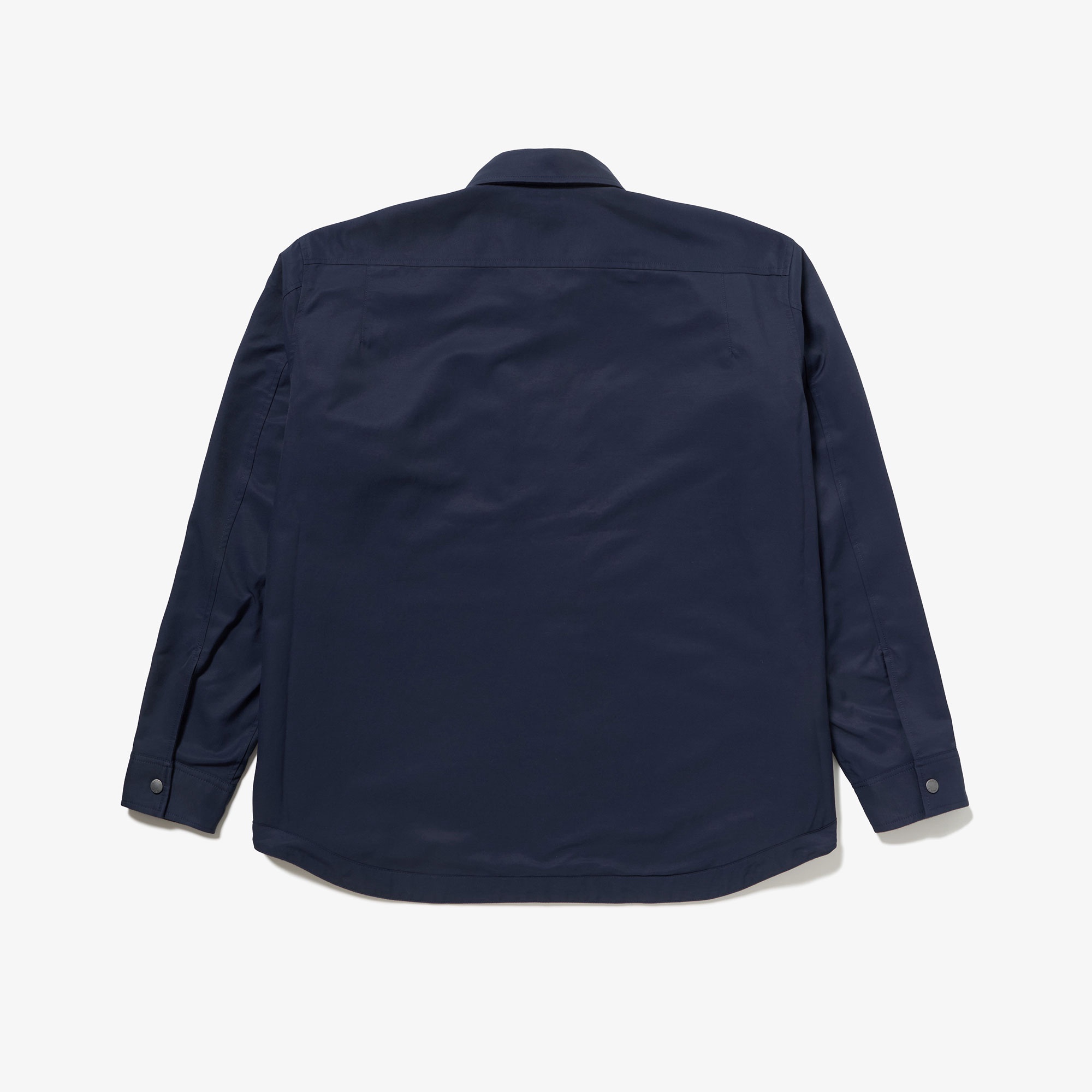 プレーン×バッファローチェックリバーシブルシャツアウター