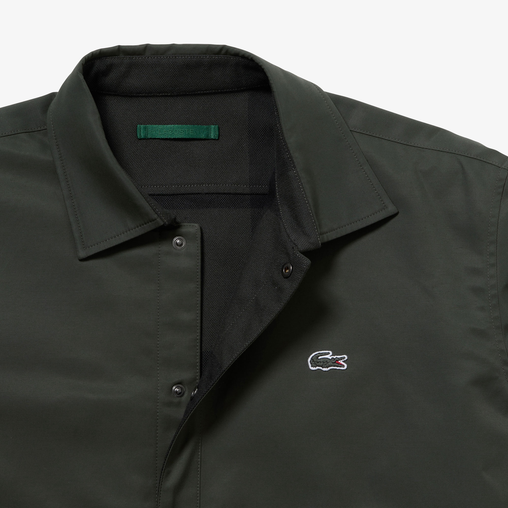 プレーン×バッファローチェックリバーシブルシャツアウター