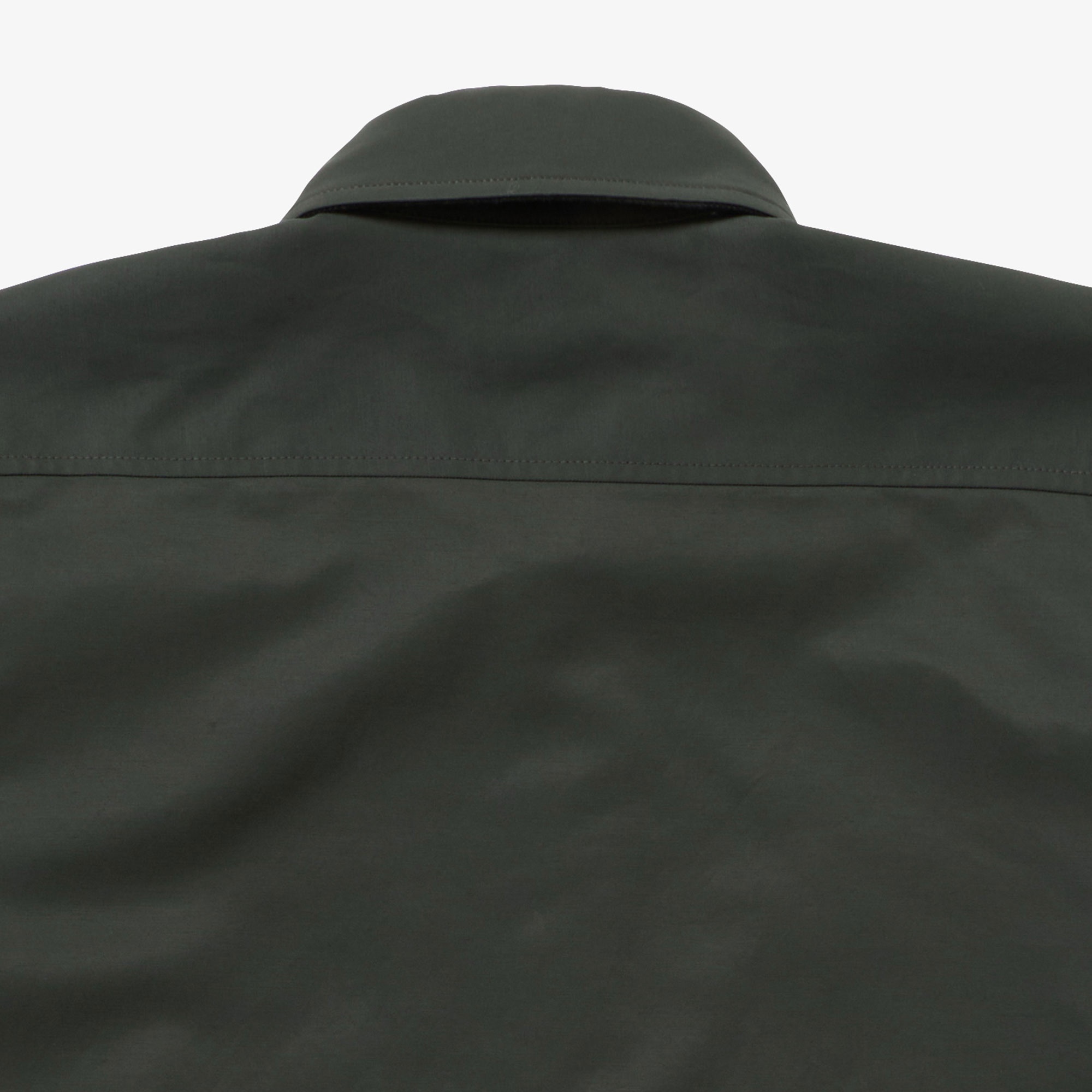 プレーン×バッファローチェックリバーシブルシャツアウター