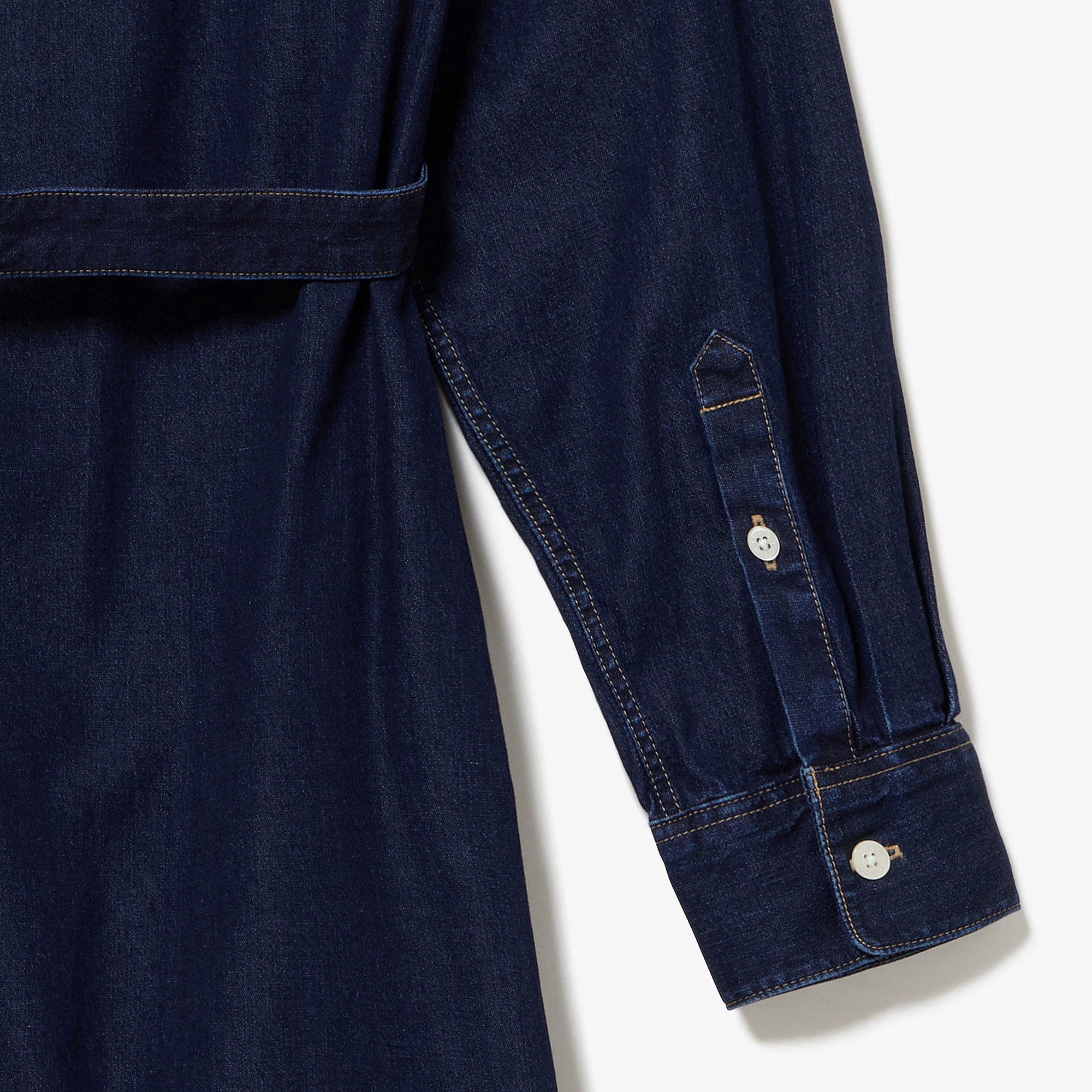 デニムシャツドレス