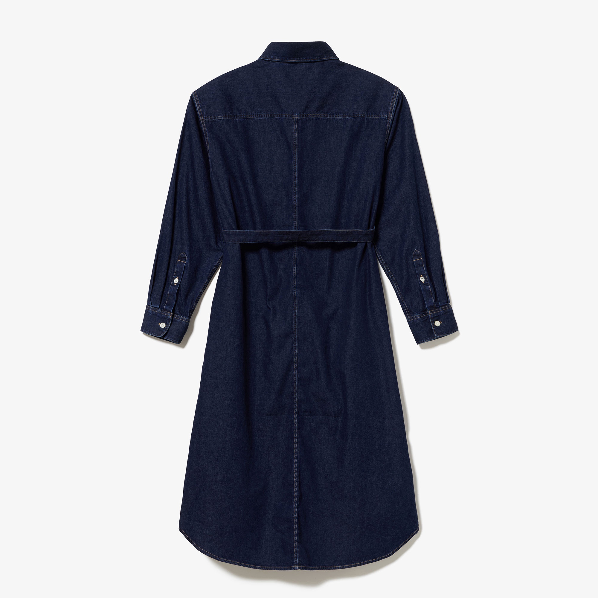デニムシャツドレス